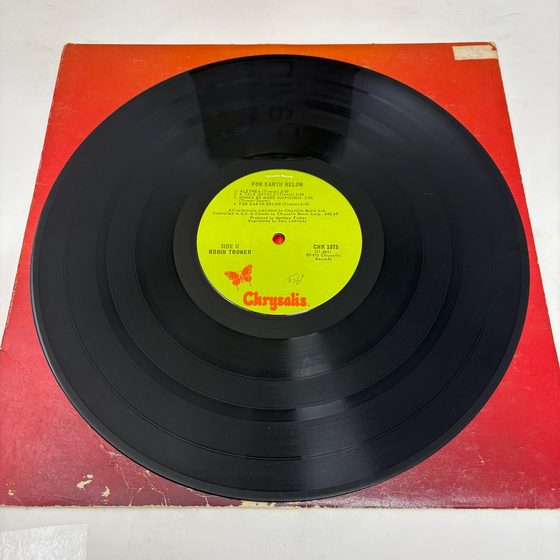 Robin Trower : For Earth Below (LP,Album)