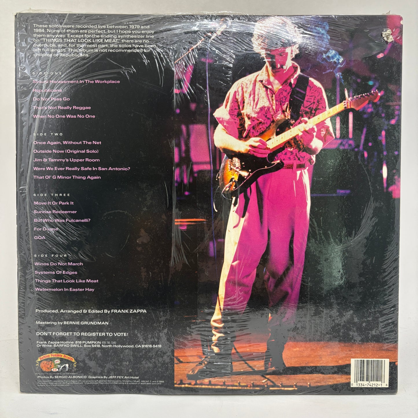 Frank Zappa : Guitar (LP,Album)
