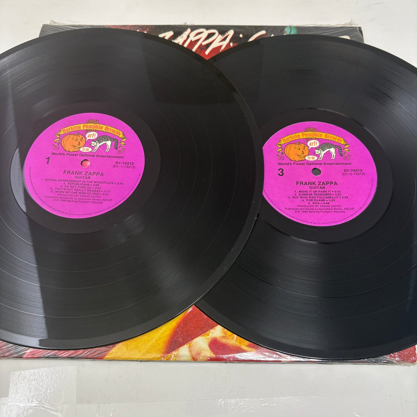 Frank Zappa : Guitar (LP,Album)