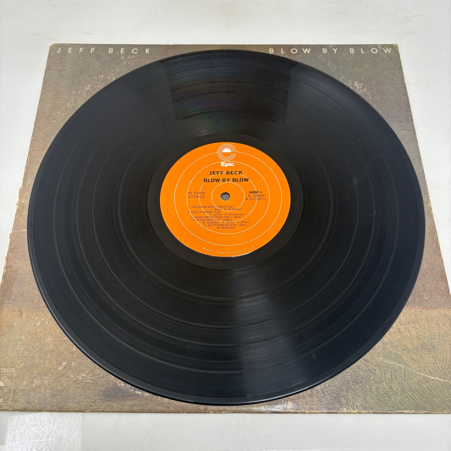 Jeff Beck : Blow By Blow (LP,Album)