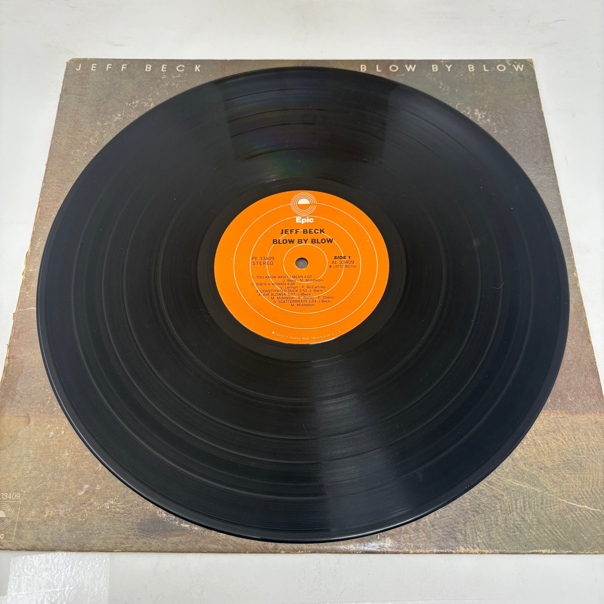 Jeff Beck : Blow By Blow (LP,Album)