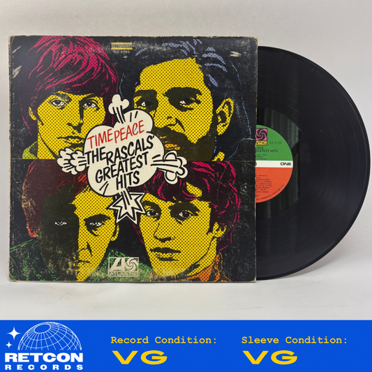 The Rascals : Time Peace: The Rascals' Greatest Hits (LP,Compilation,Reissue)