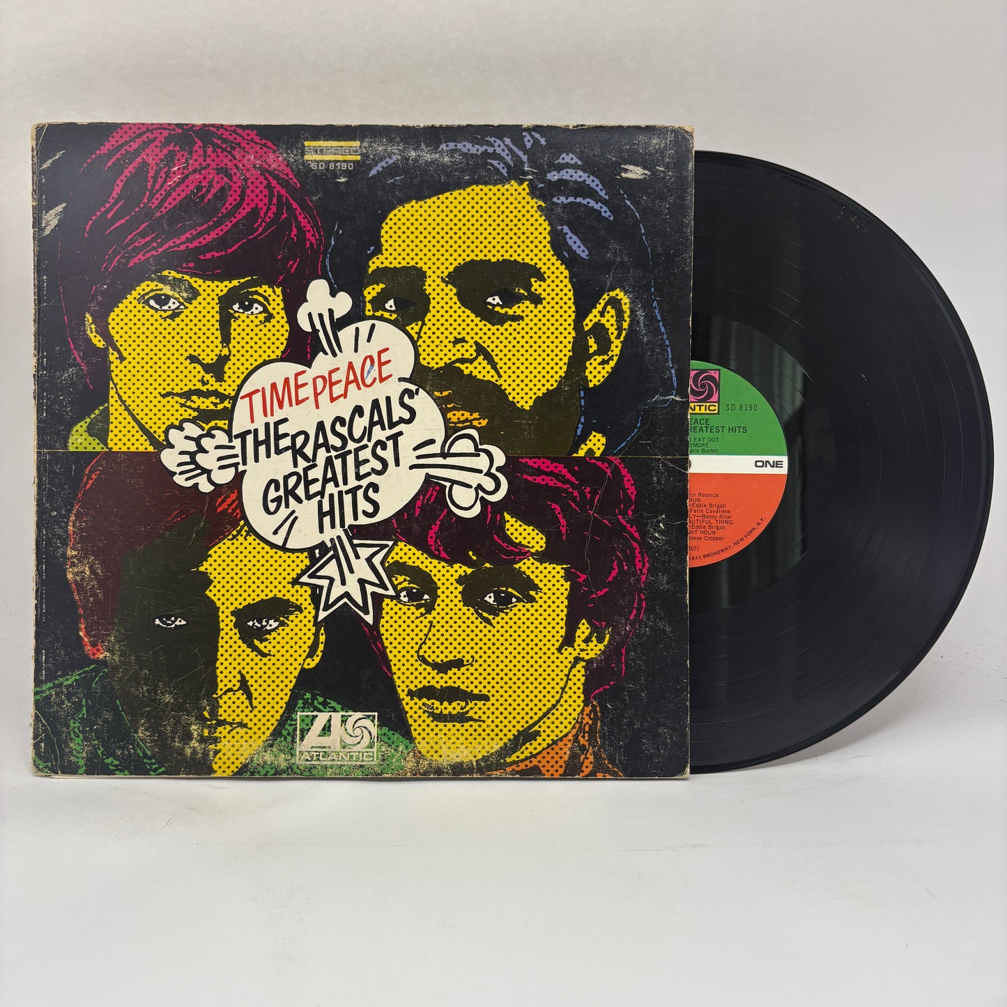 The Rascals : Time Peace: The Rascals' Greatest Hits (LP,Compilation,Reissue)