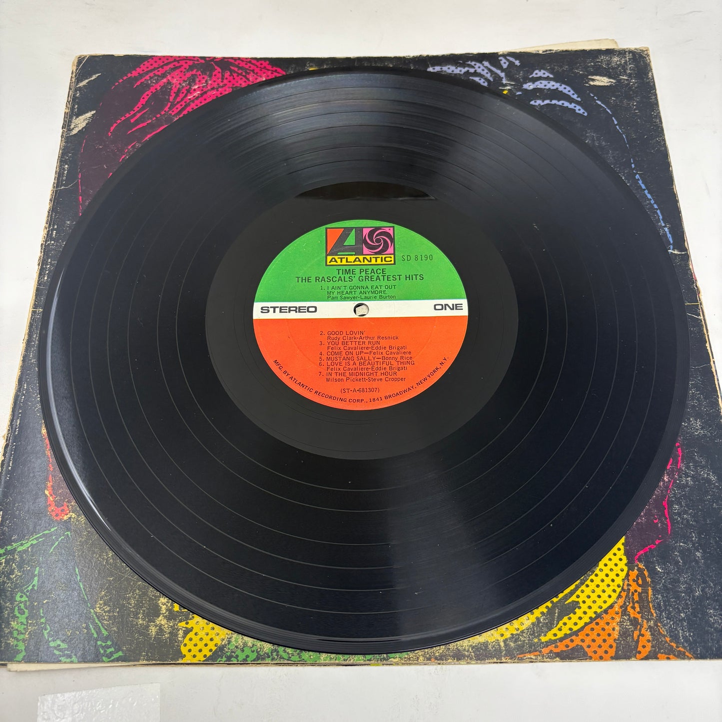 The Rascals : Time Peace: The Rascals' Greatest Hits (LP,Compilation,Reissue)