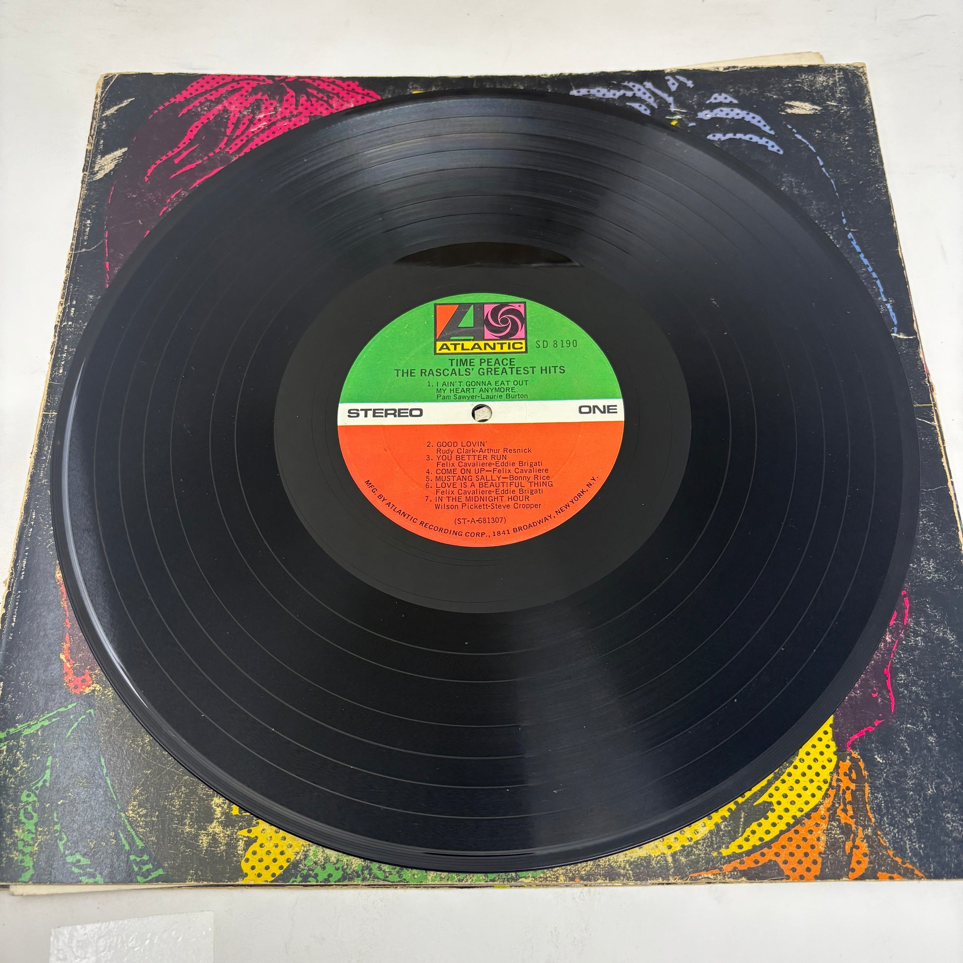 The Rascals : Time Peace: The Rascals' Greatest Hits (LP,Compilation,Reissue)