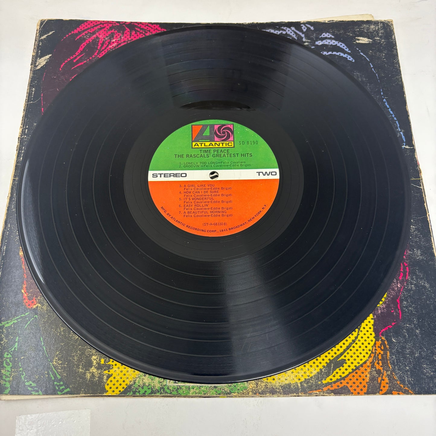 The Rascals : Time Peace: The Rascals' Greatest Hits (LP,Compilation,Reissue)