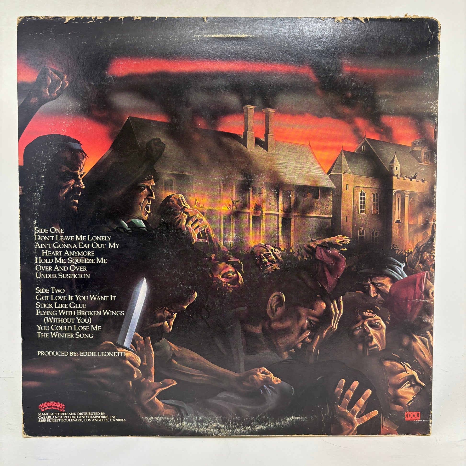 Angel (24) : White Hot (LP,Album)