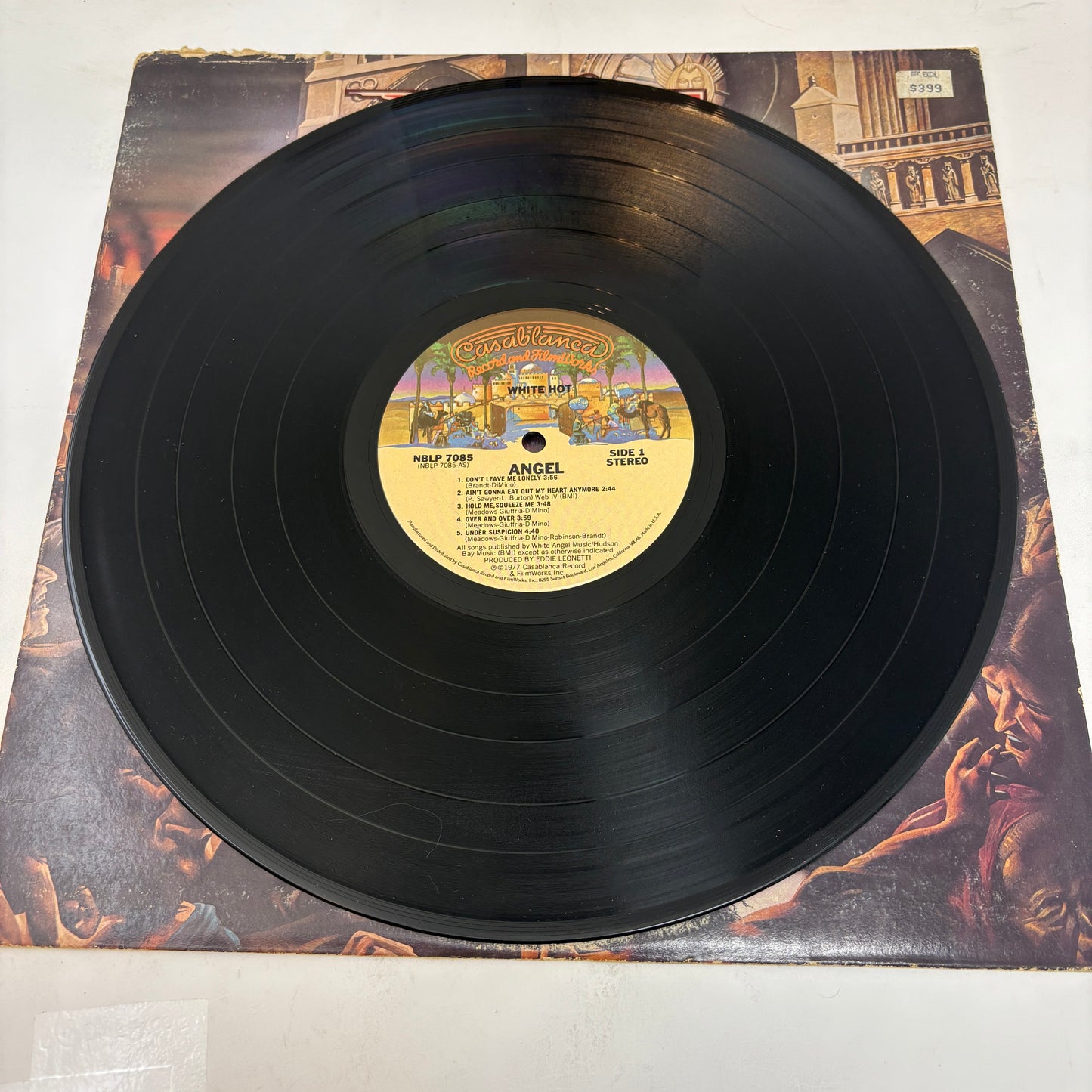 Angel (24) : White Hot (LP,Album)