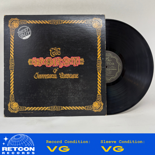Jefferson Airplane : The Worst Of Jefferson Airplane (LP,Compilation,Reissue,Stereo)