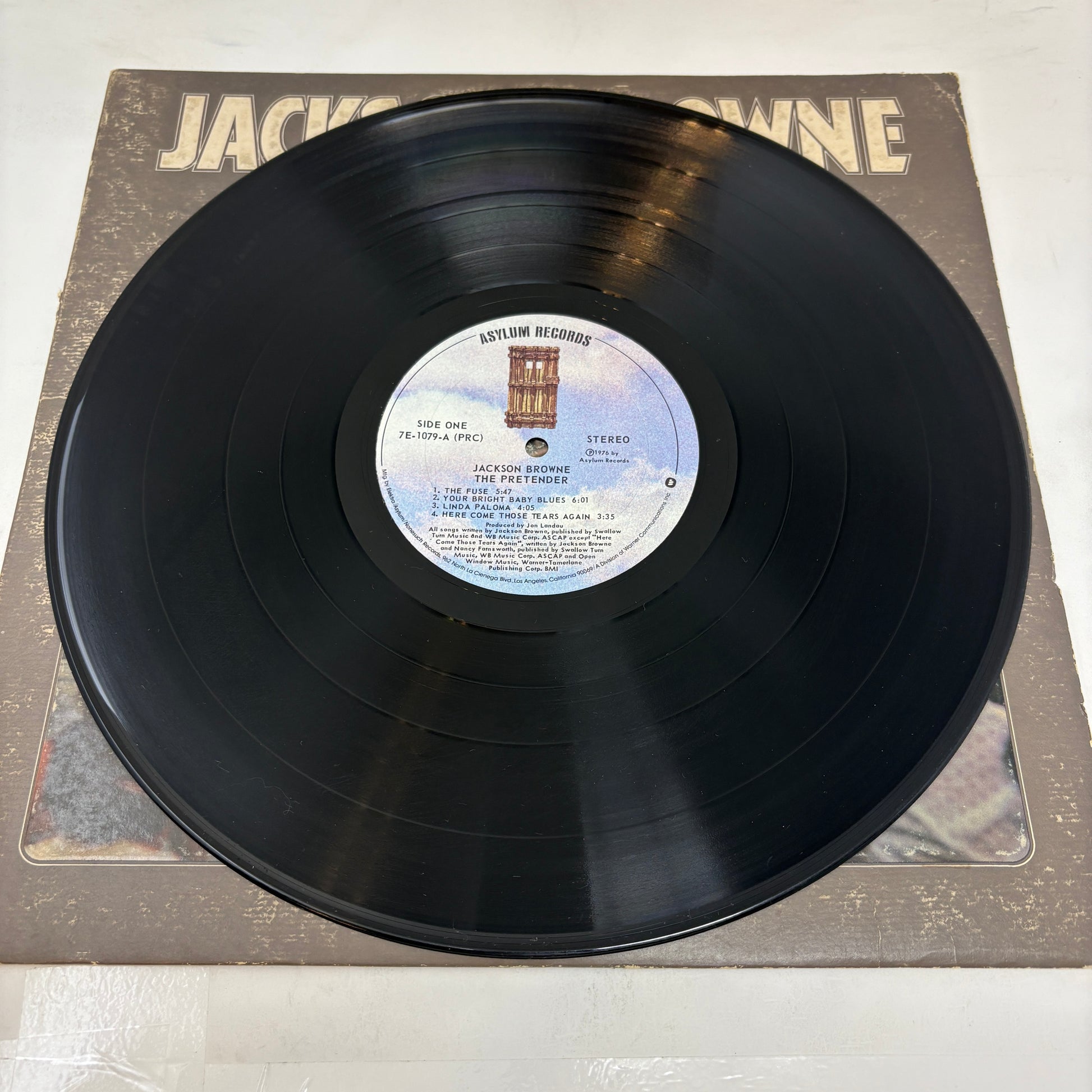 Jackson Browne : The Pretender (LP,Album,Stereo)