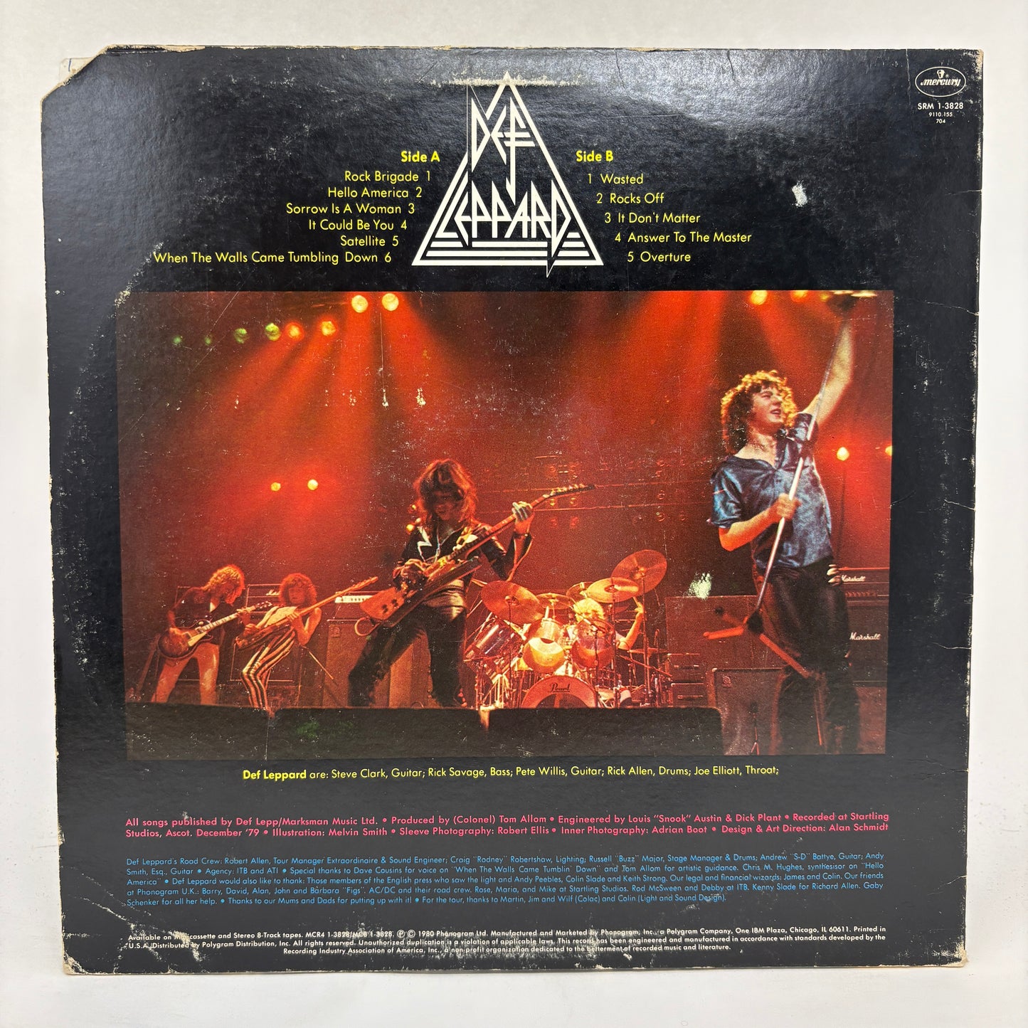 Def Leppard : On Through The Night (LP,Album)