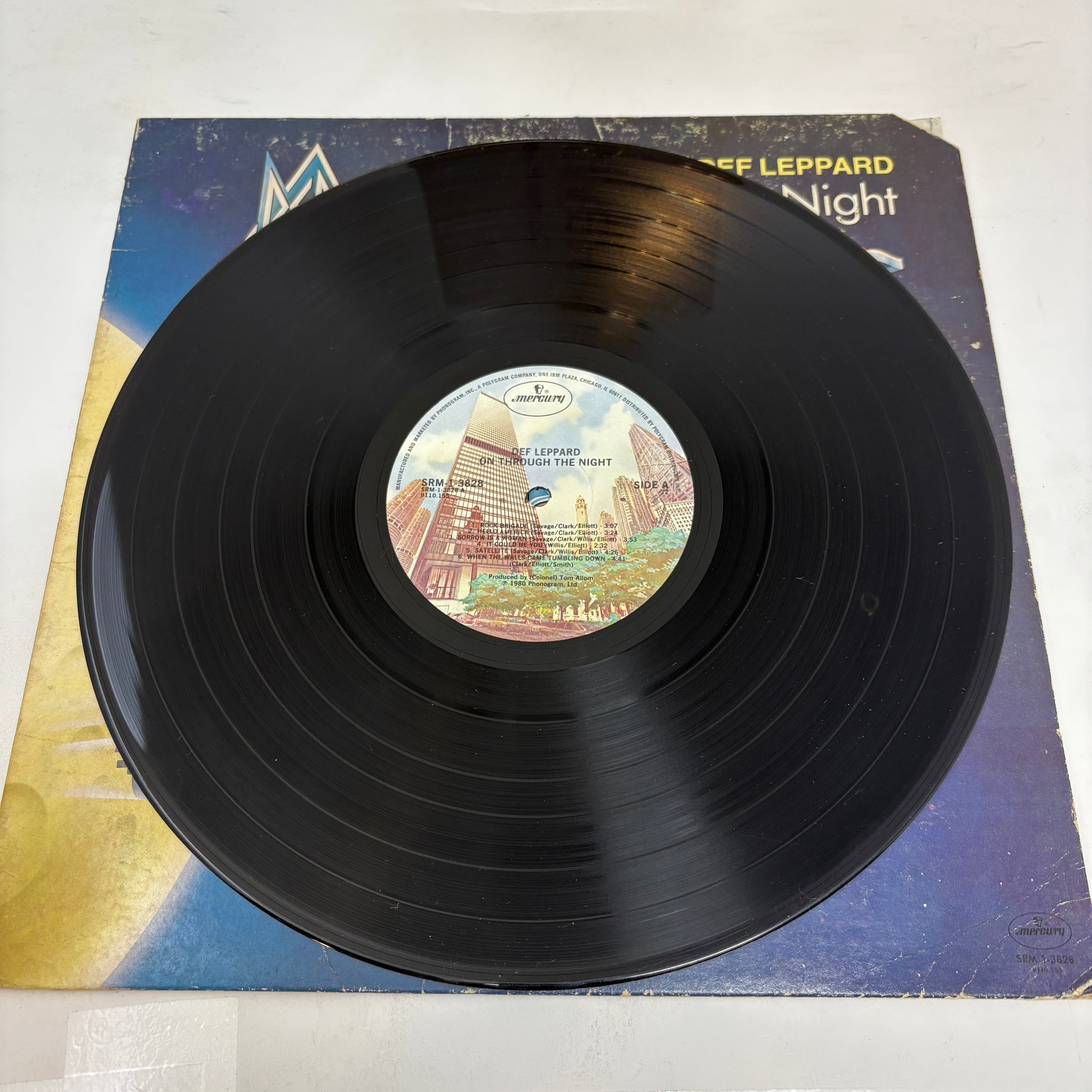 Def Leppard : On Through The Night (LP,Album)