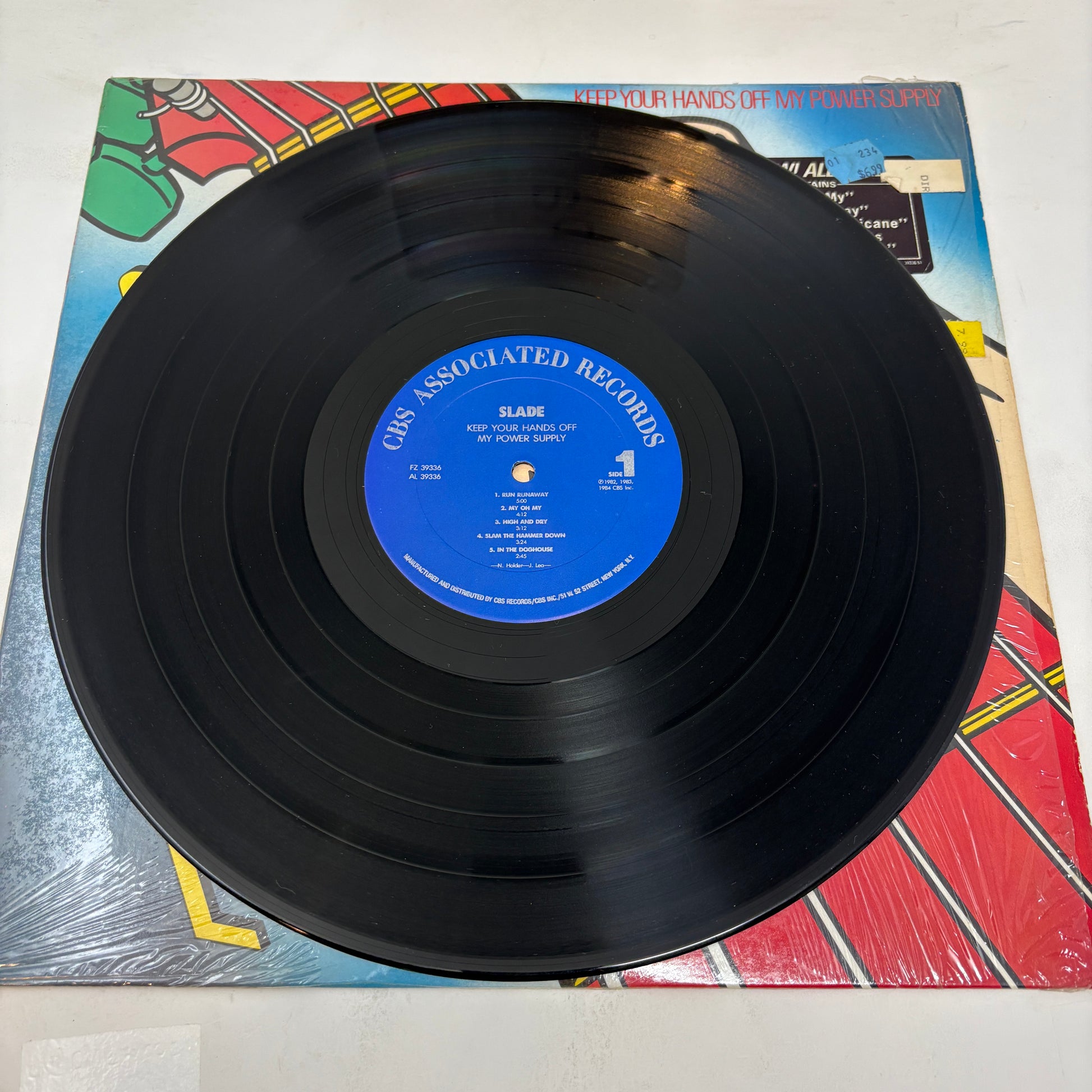 Slade : Keep Your Hands Off My Power Supply (LP,Album,Stereo)