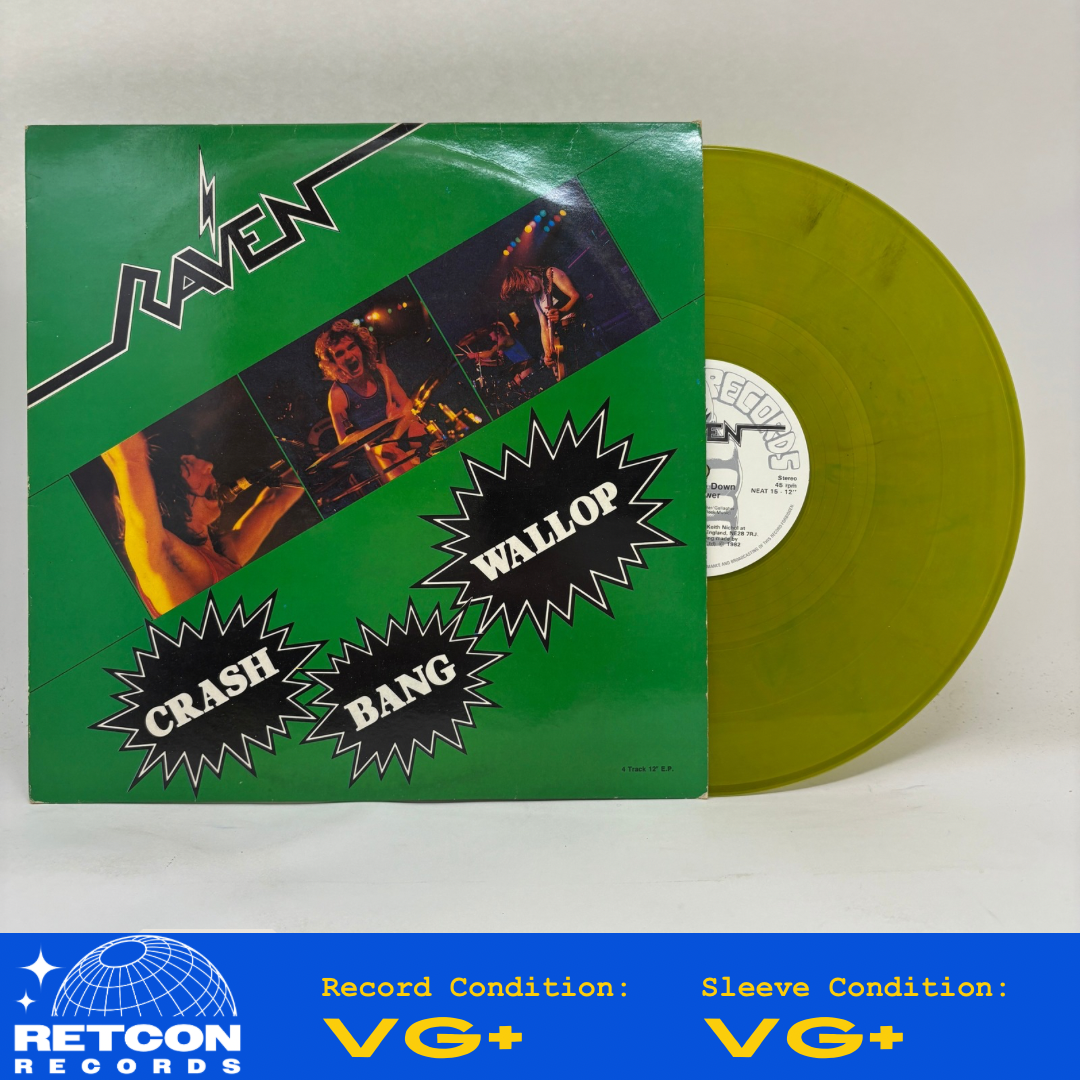 Raven (6) : Crash Bang Wallop (12",45 RPM,EP)