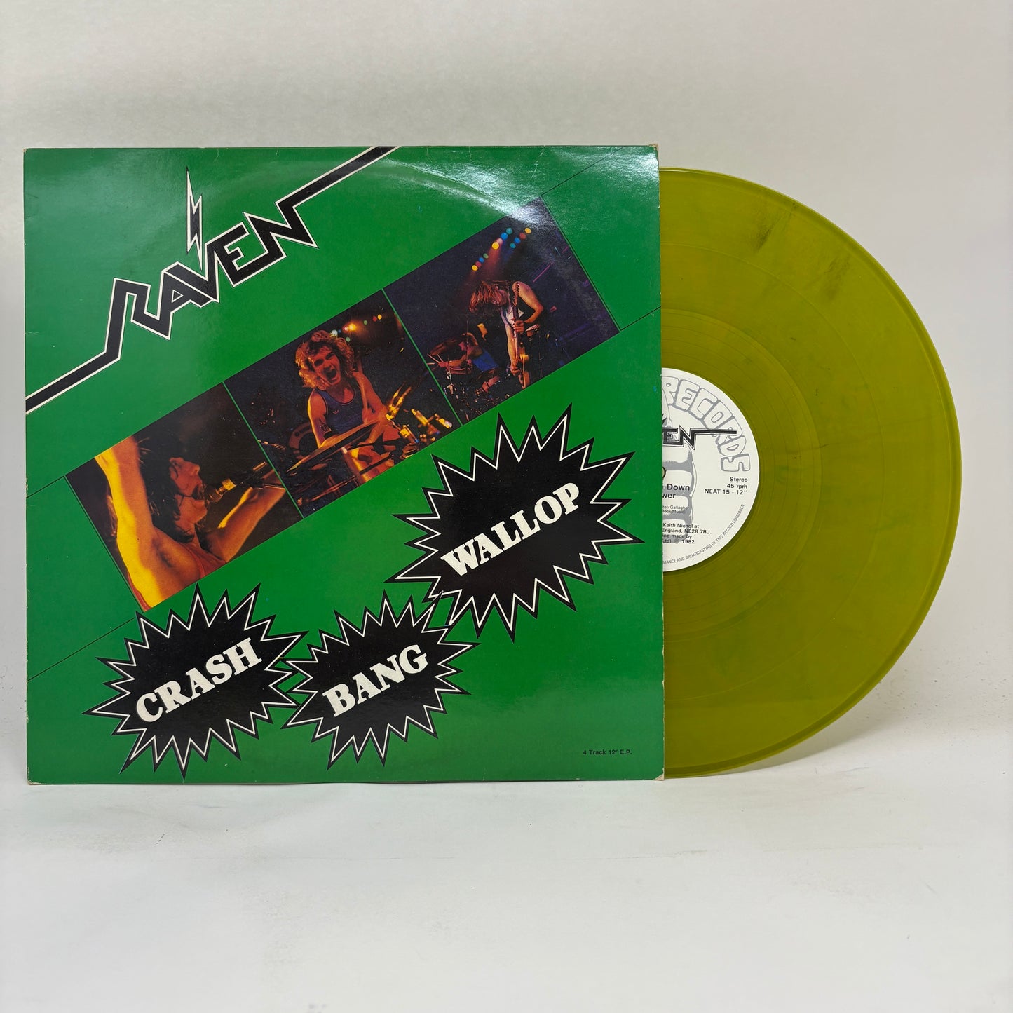Raven (6) : Crash Bang Wallop (12",45 RPM,EP)