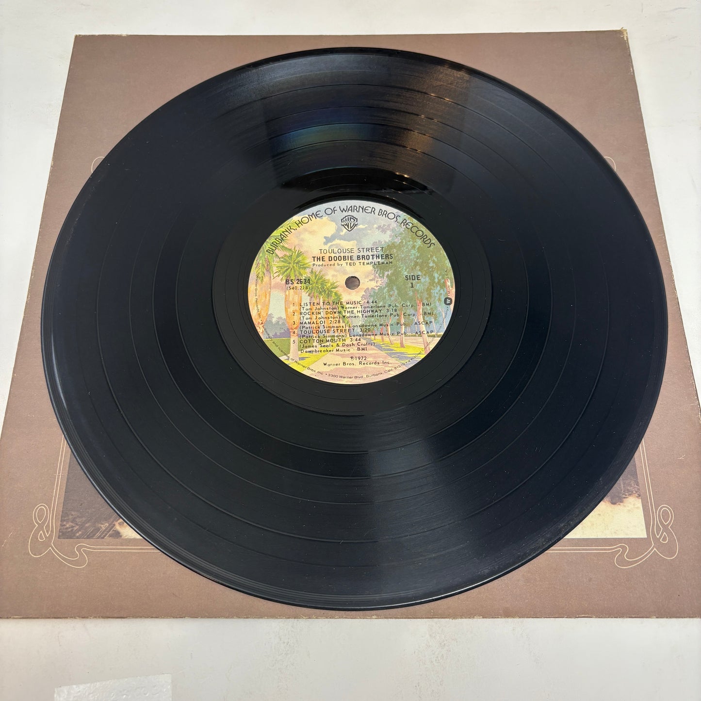 The Doobie Brothers : Toulouse Street (LP,Album,Reissue)