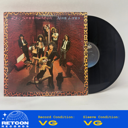 REO Speedwagon : Nine Lives (LP,Album,Stereo)