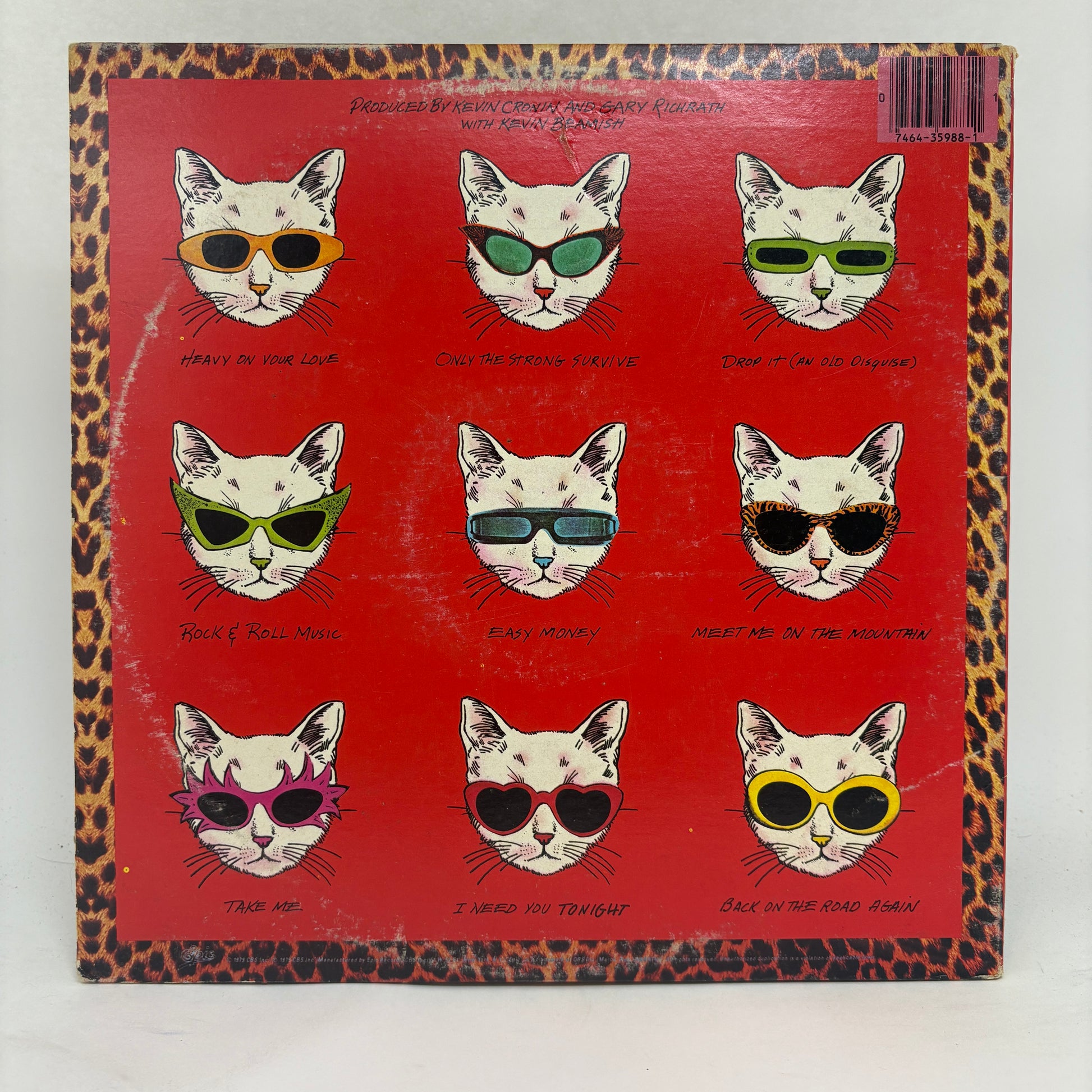 REO Speedwagon : Nine Lives (LP,Album,Stereo)