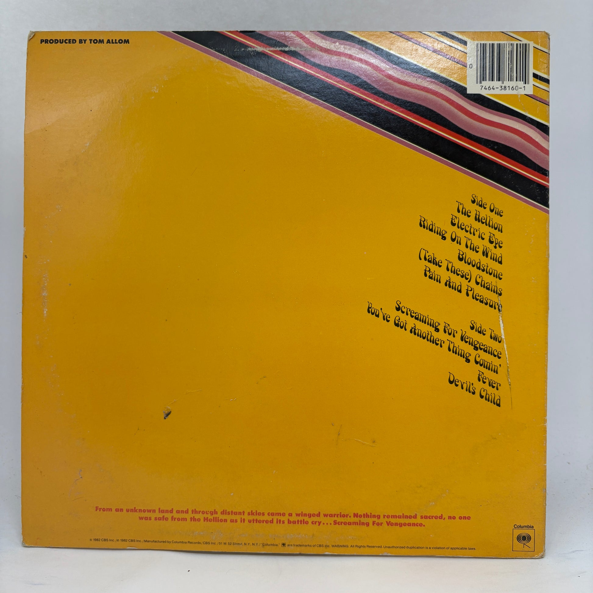 Judas Priest : Screaming For Vengeance (LP,Album,Stereo)