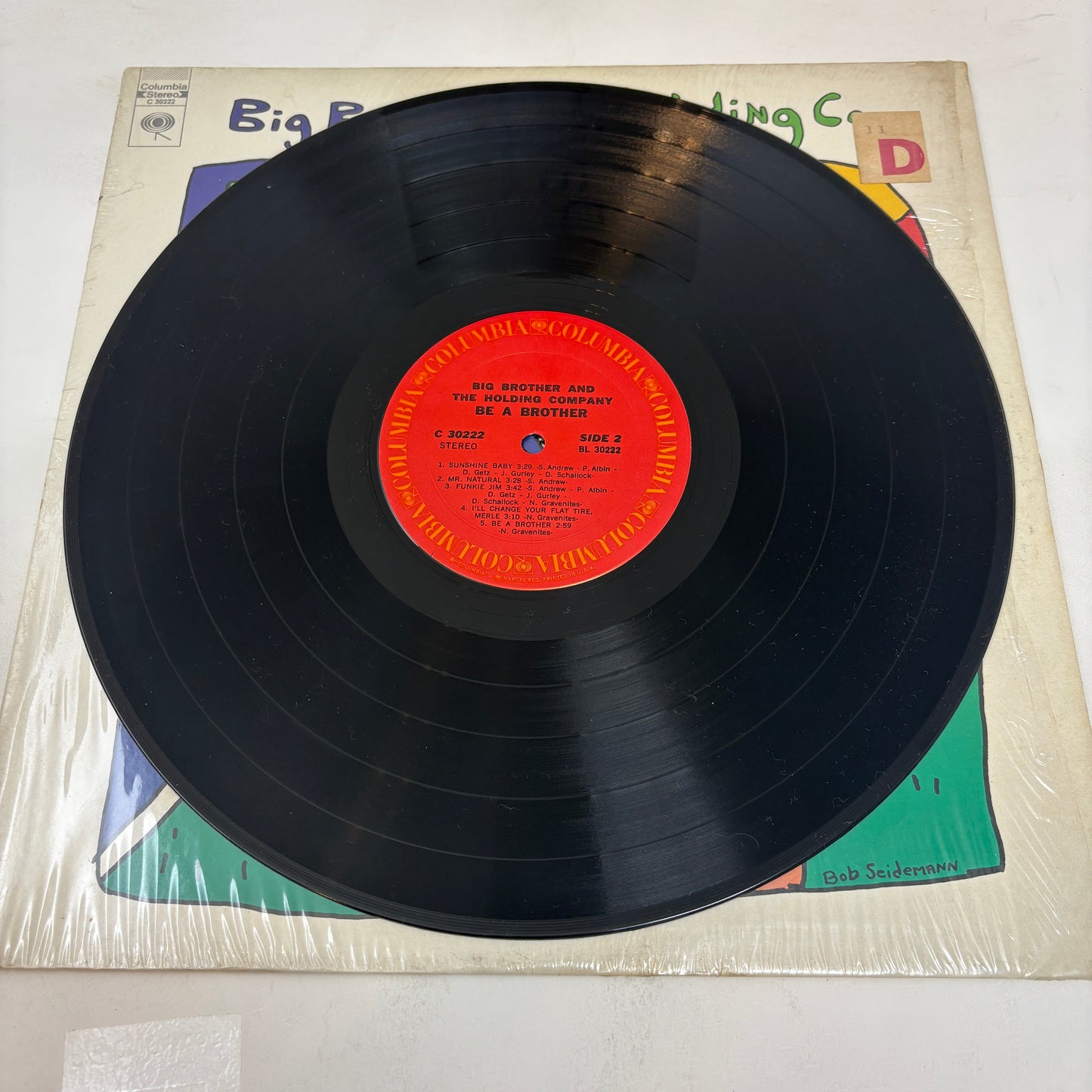 Big Brother & The Holding Company : Be A Brother (LP,Album,Stereo)