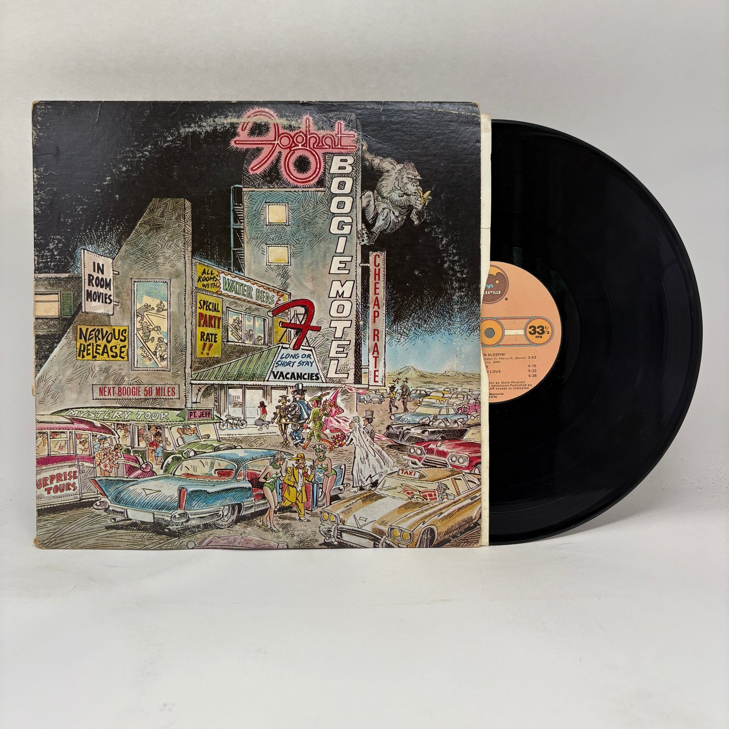 Foghat : Boogie Motel (LP,Album)