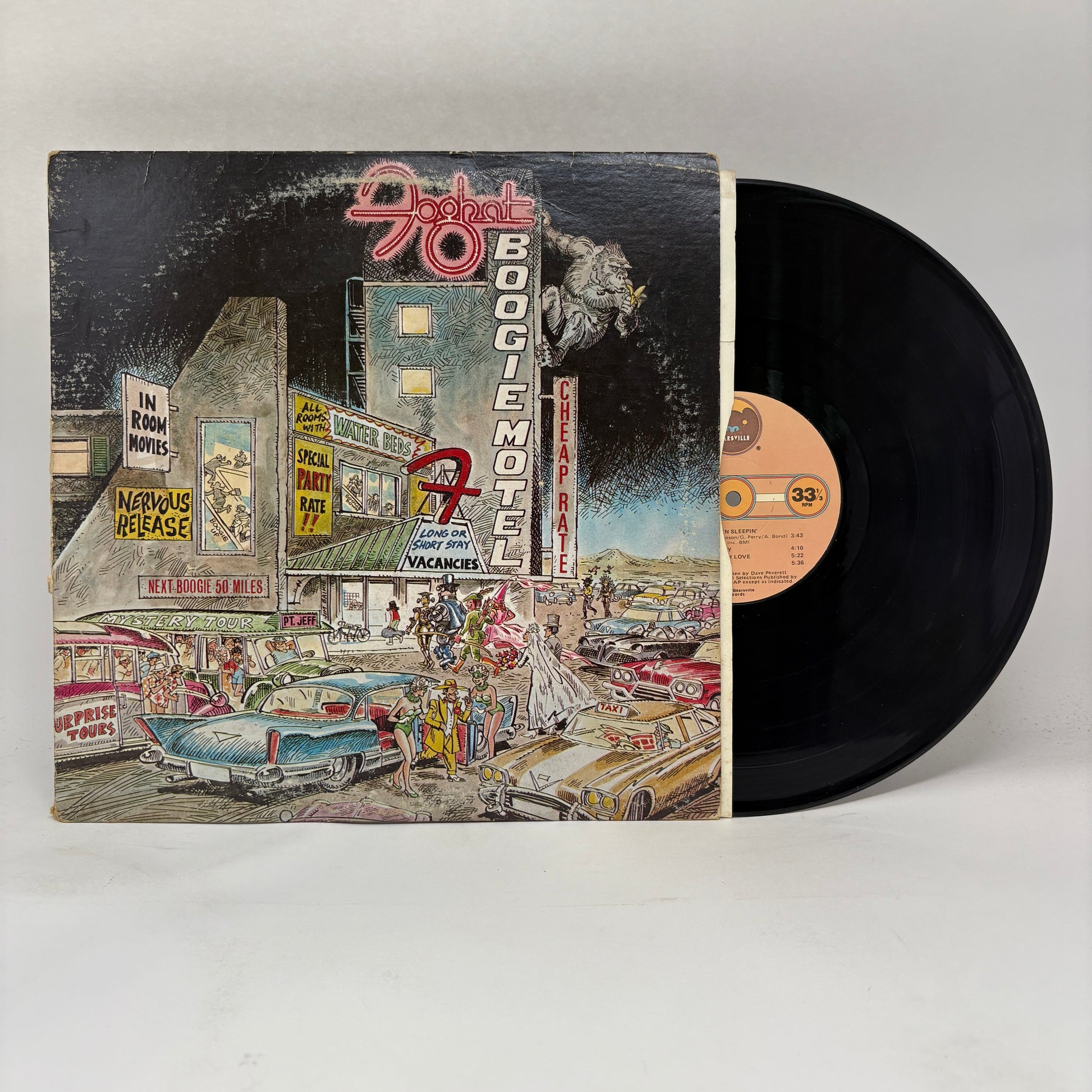 Foghat : Boogie Motel (LP,Album)