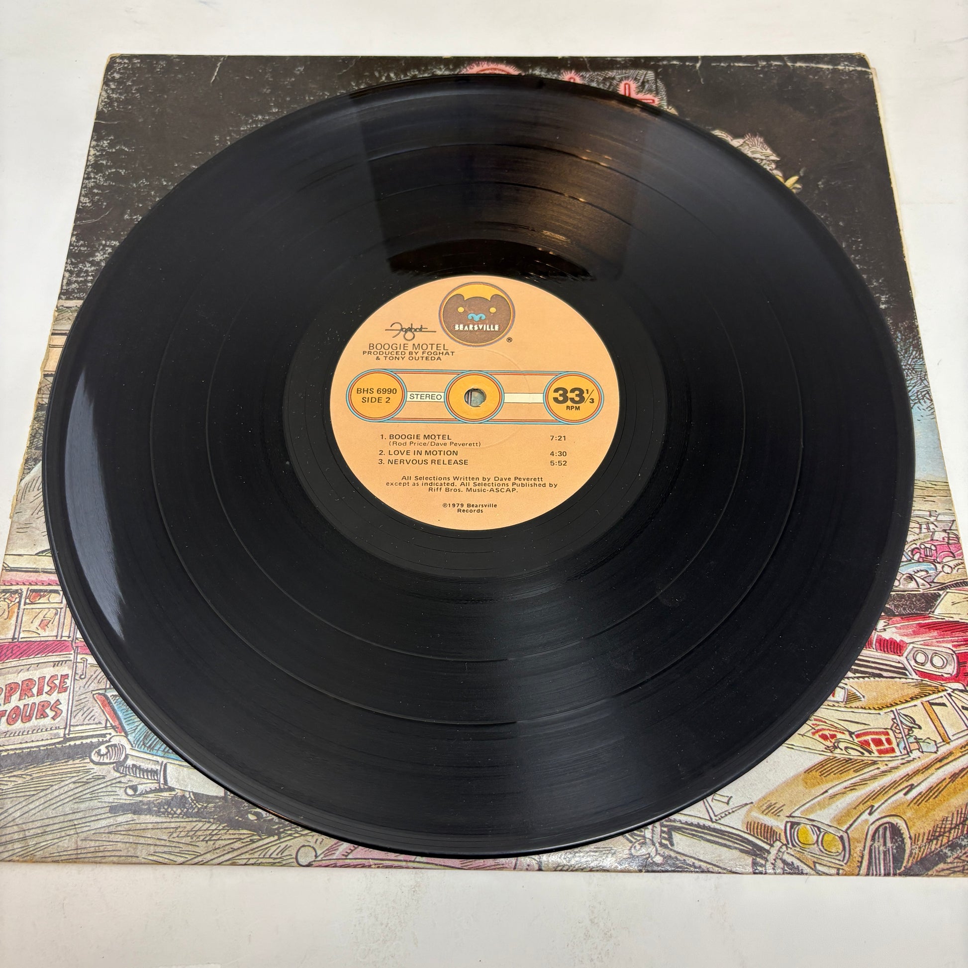 Foghat : Boogie Motel (LP,Album)