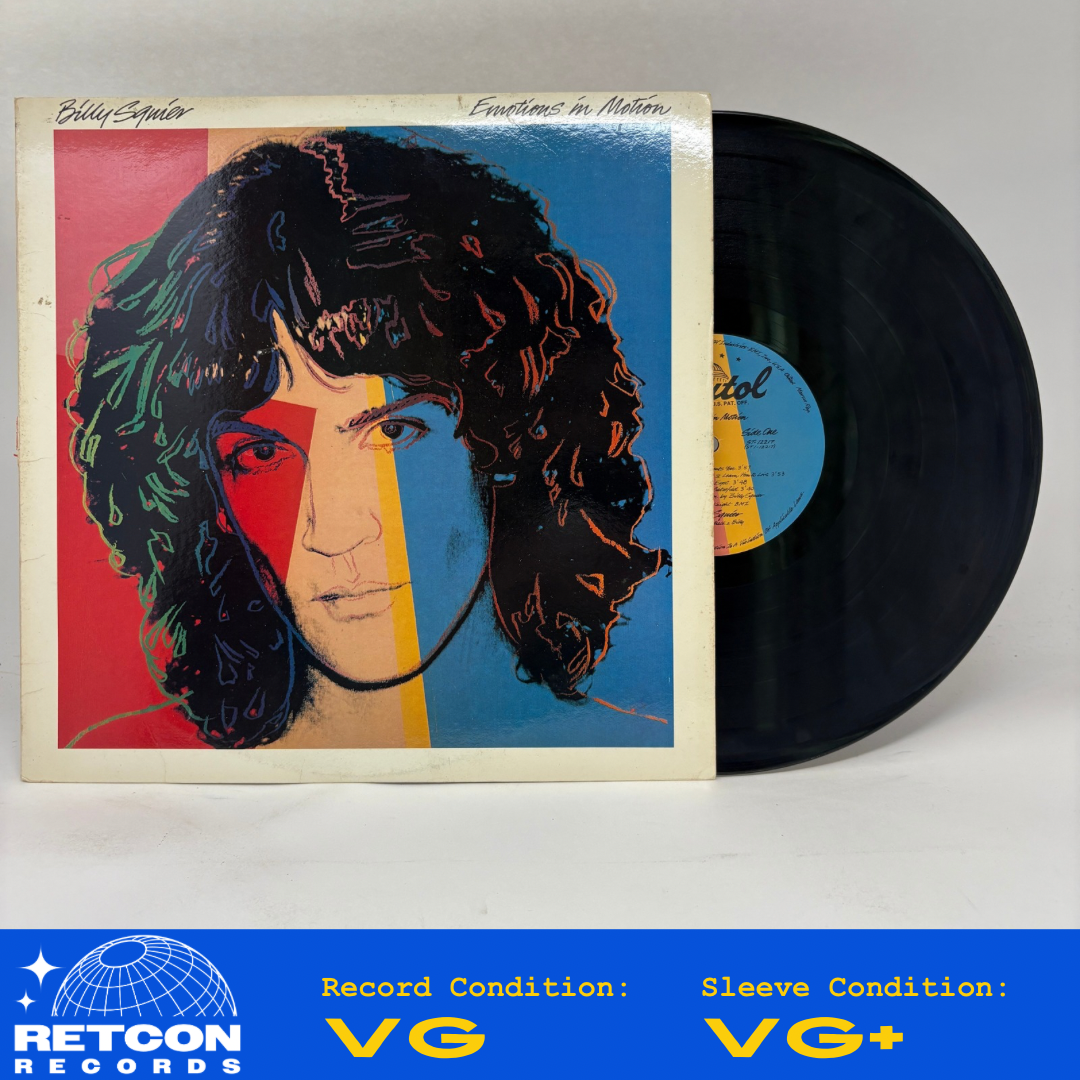 Billy Squier : Emotions In Motion (LP,Album)
