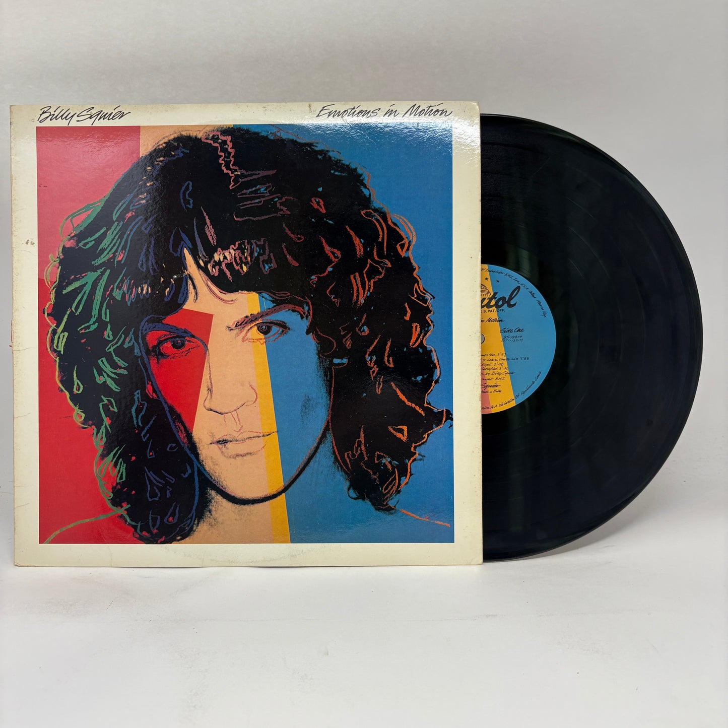 Billy Squier : Emotions In Motion (LP,Album)