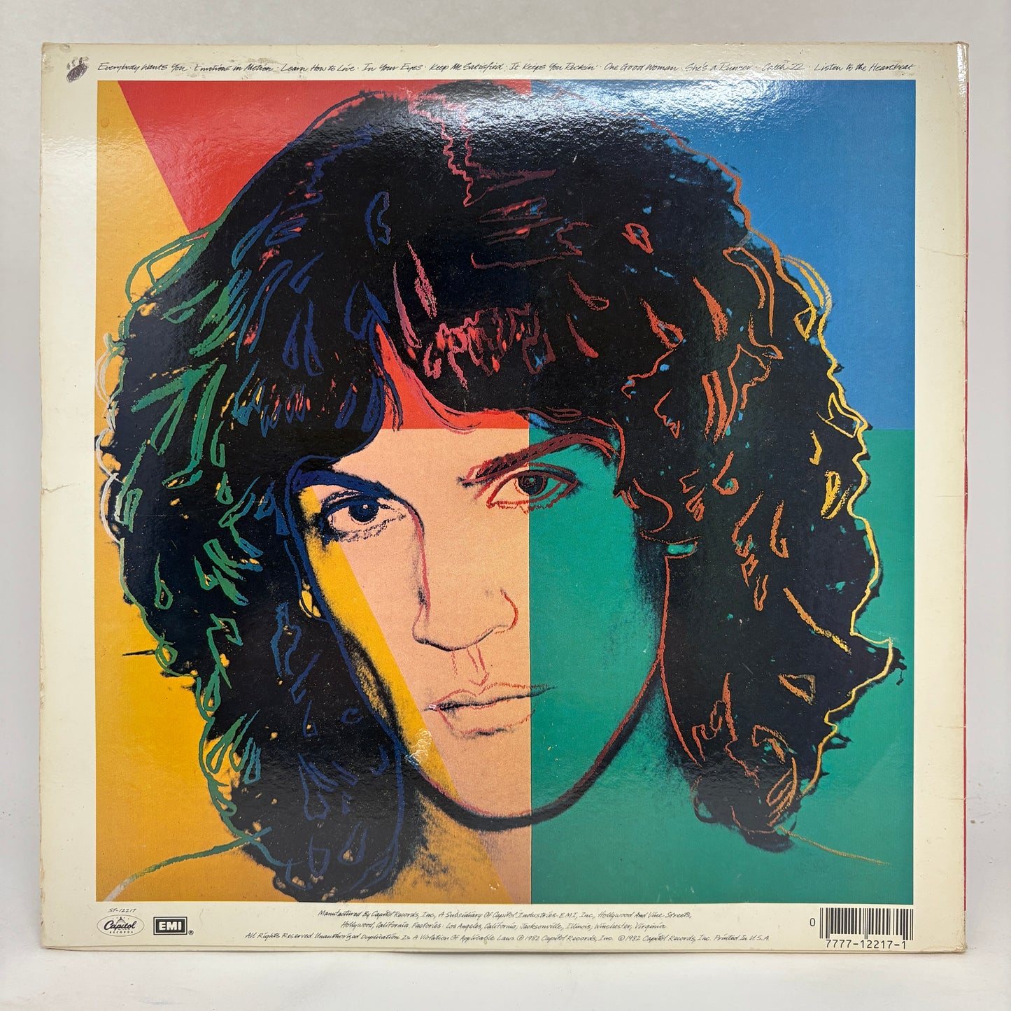 Billy Squier : Emotions In Motion (LP,Album)