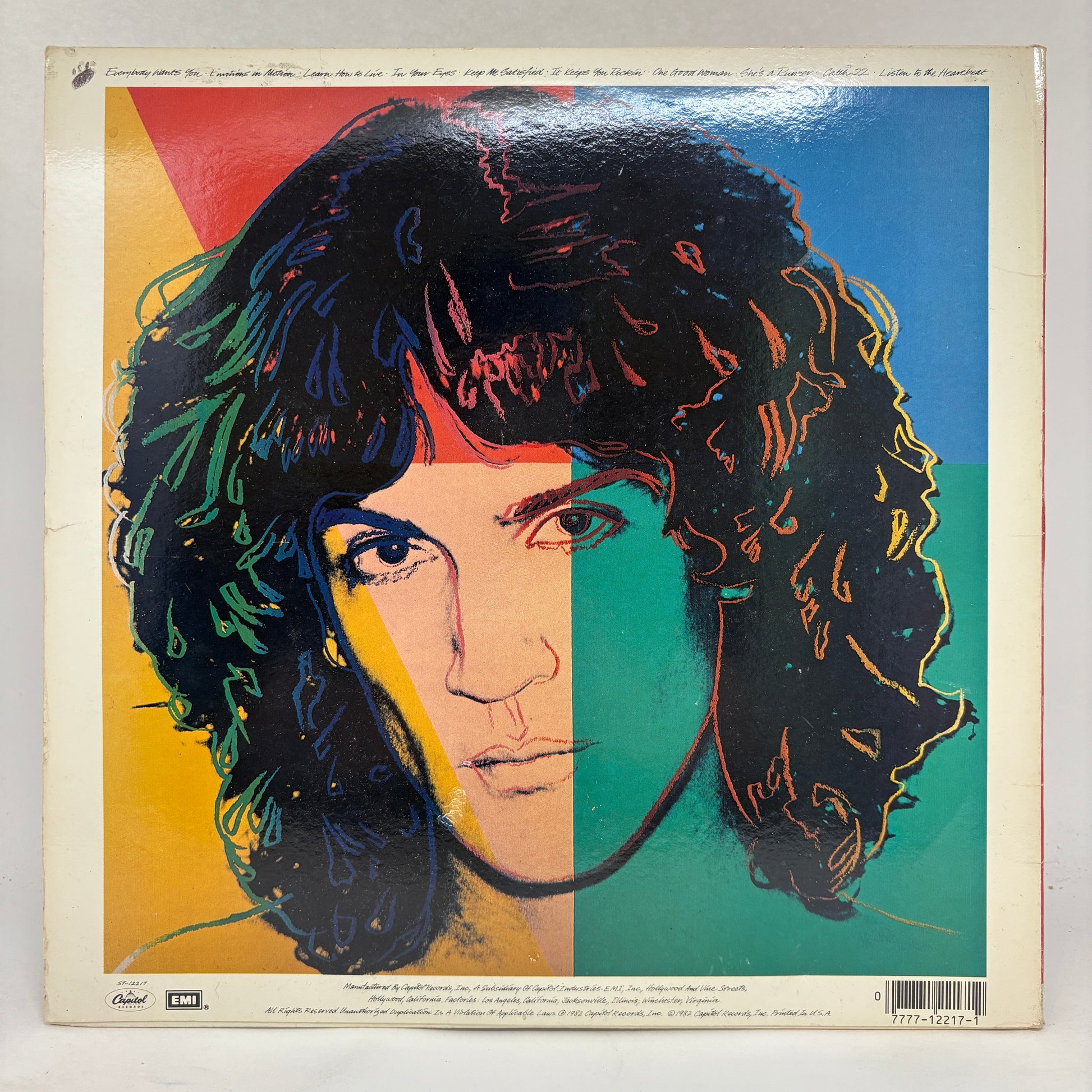 Billy Squier : Emotions In Motion (LP,Album)