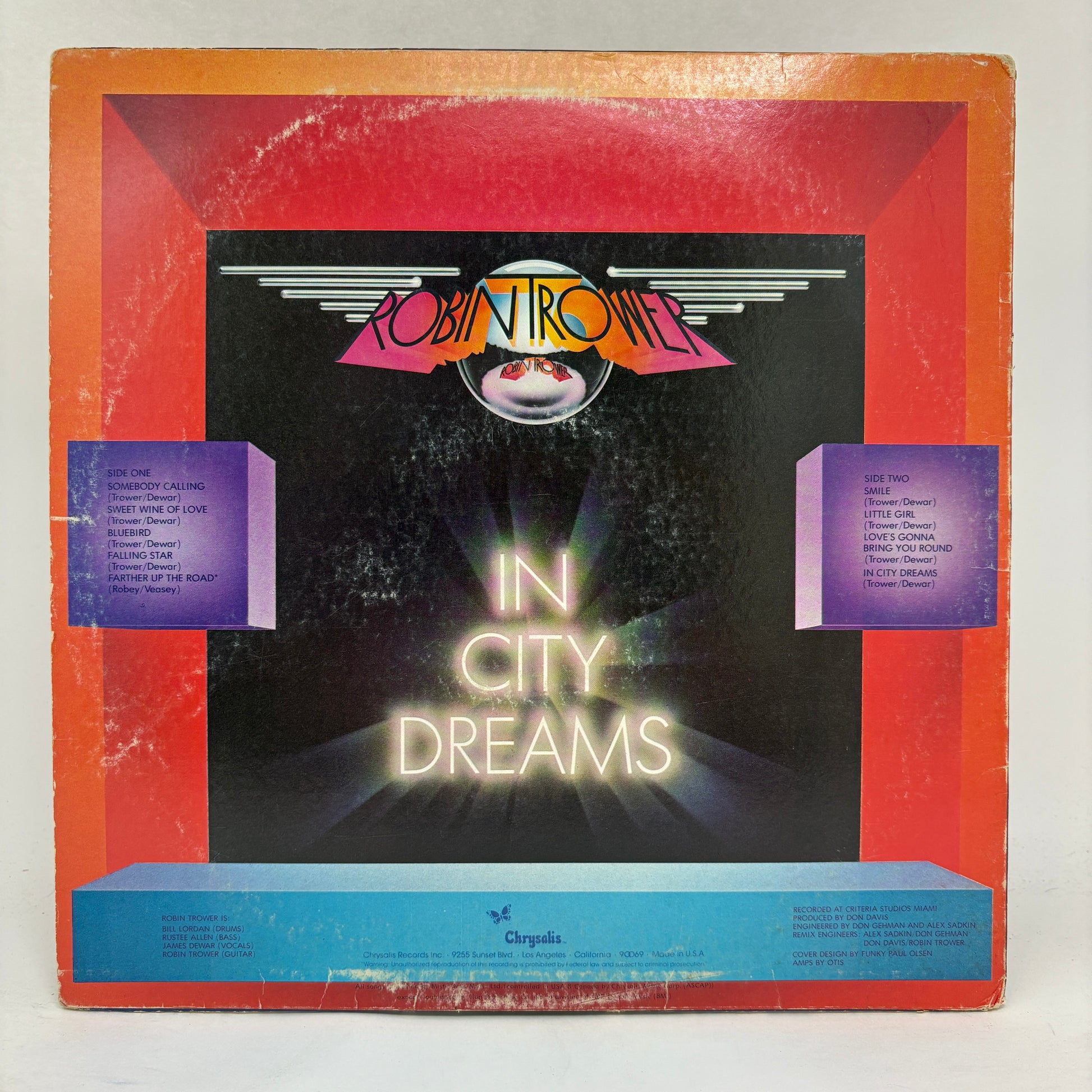 Robin Trower : In City Dreams (LP,Album)