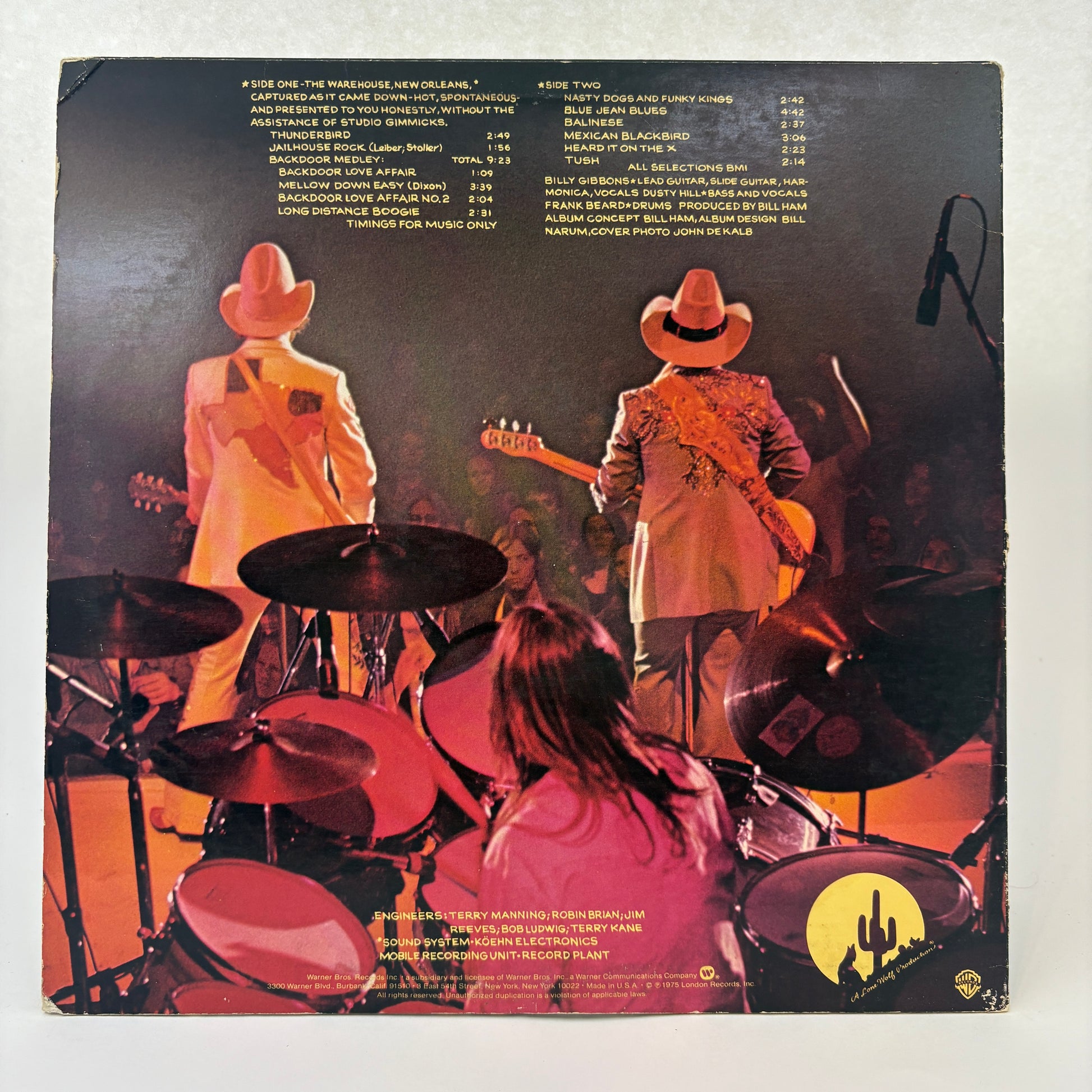ZZ Top : Fandango! (LP,Album,Reissue)