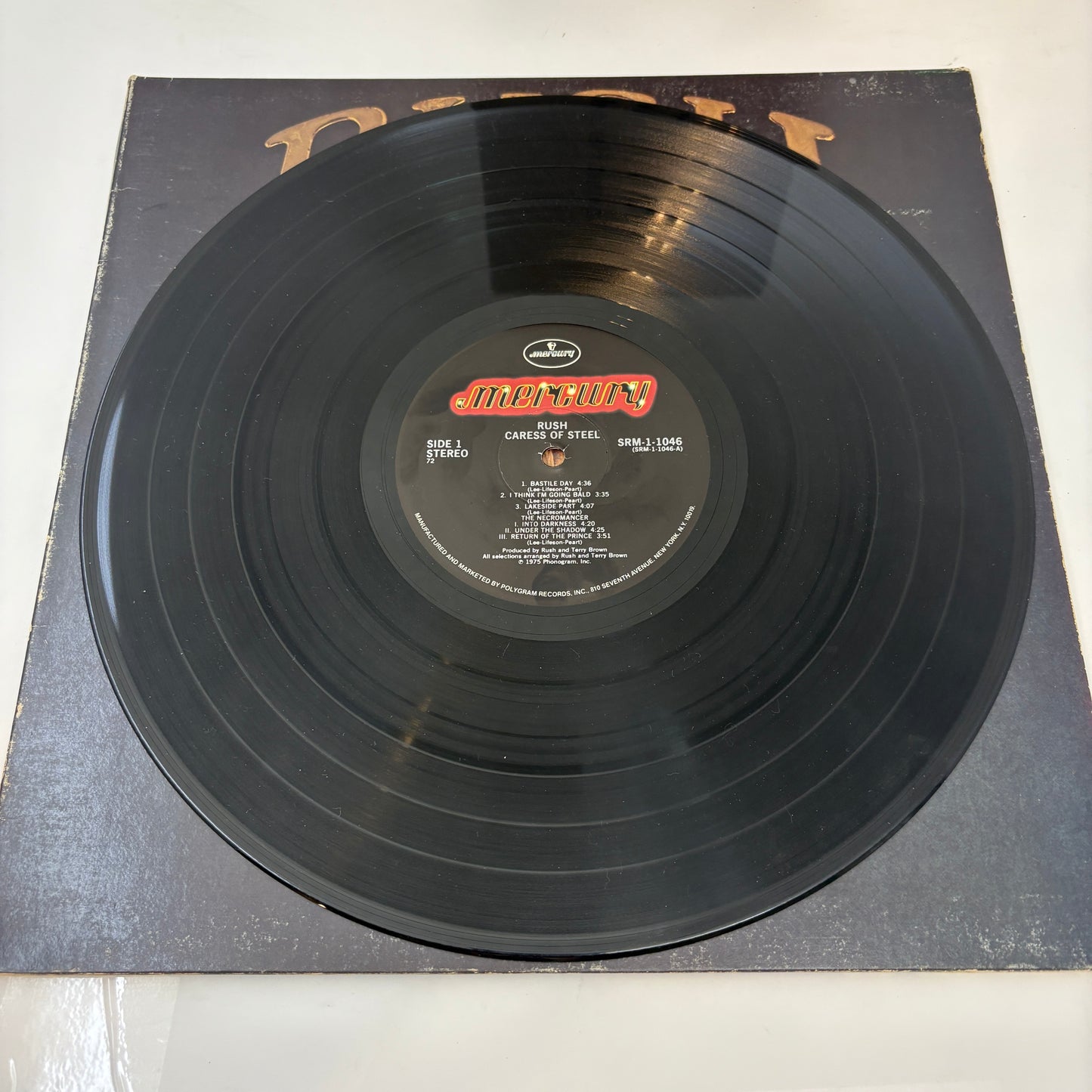 Rush : Caress Of Steel (LP,Album,Reissue)