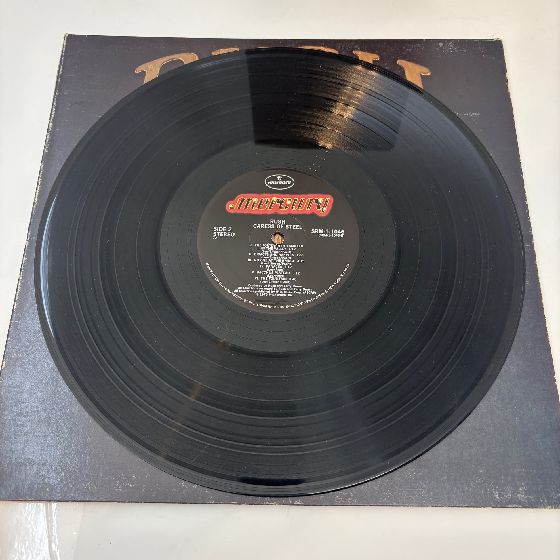 Rush : Caress Of Steel (LP,Album,Reissue)