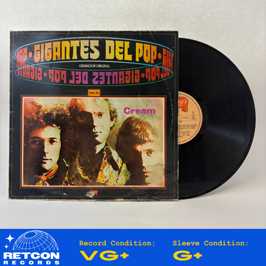 Cream (2) : Cream - Gigantes Del Pop Vol. 23 (LP,Compilation)