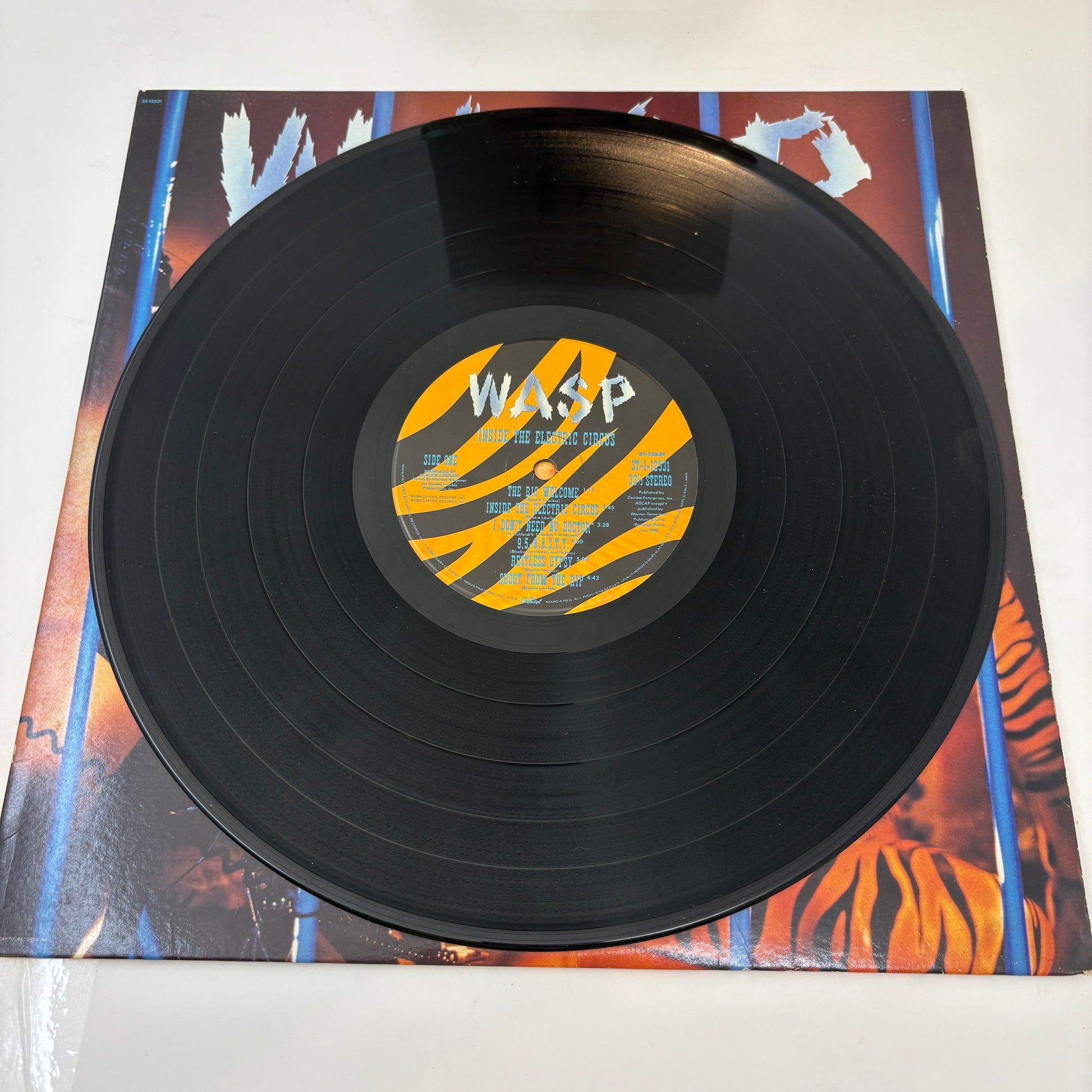 W.A.S.P. : Inside The Electric Circus (LP,Album)