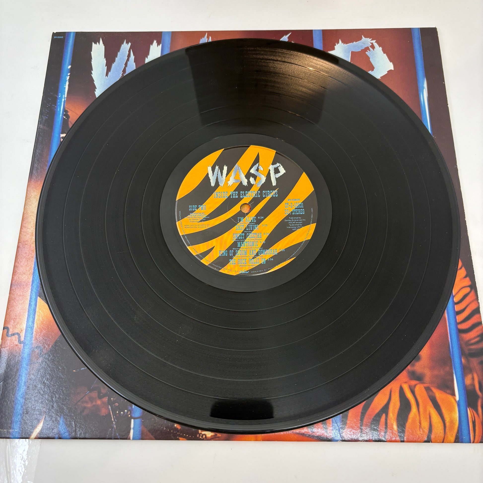 W.A.S.P. : Inside The Electric Circus (LP,Album)