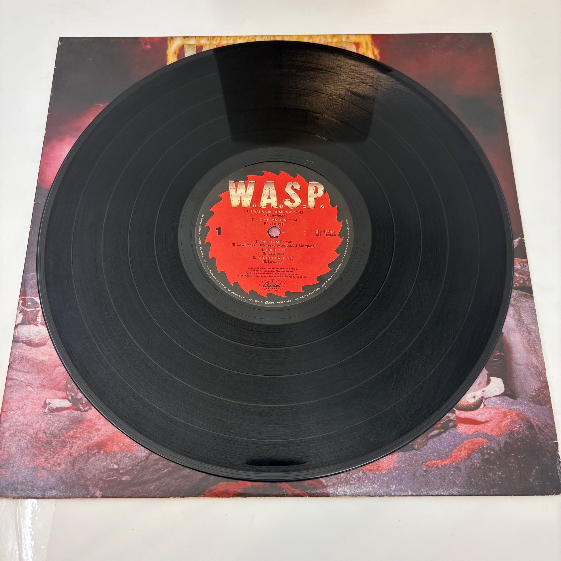 W.A.S.P. : W.A.S.P. (LP,Album)