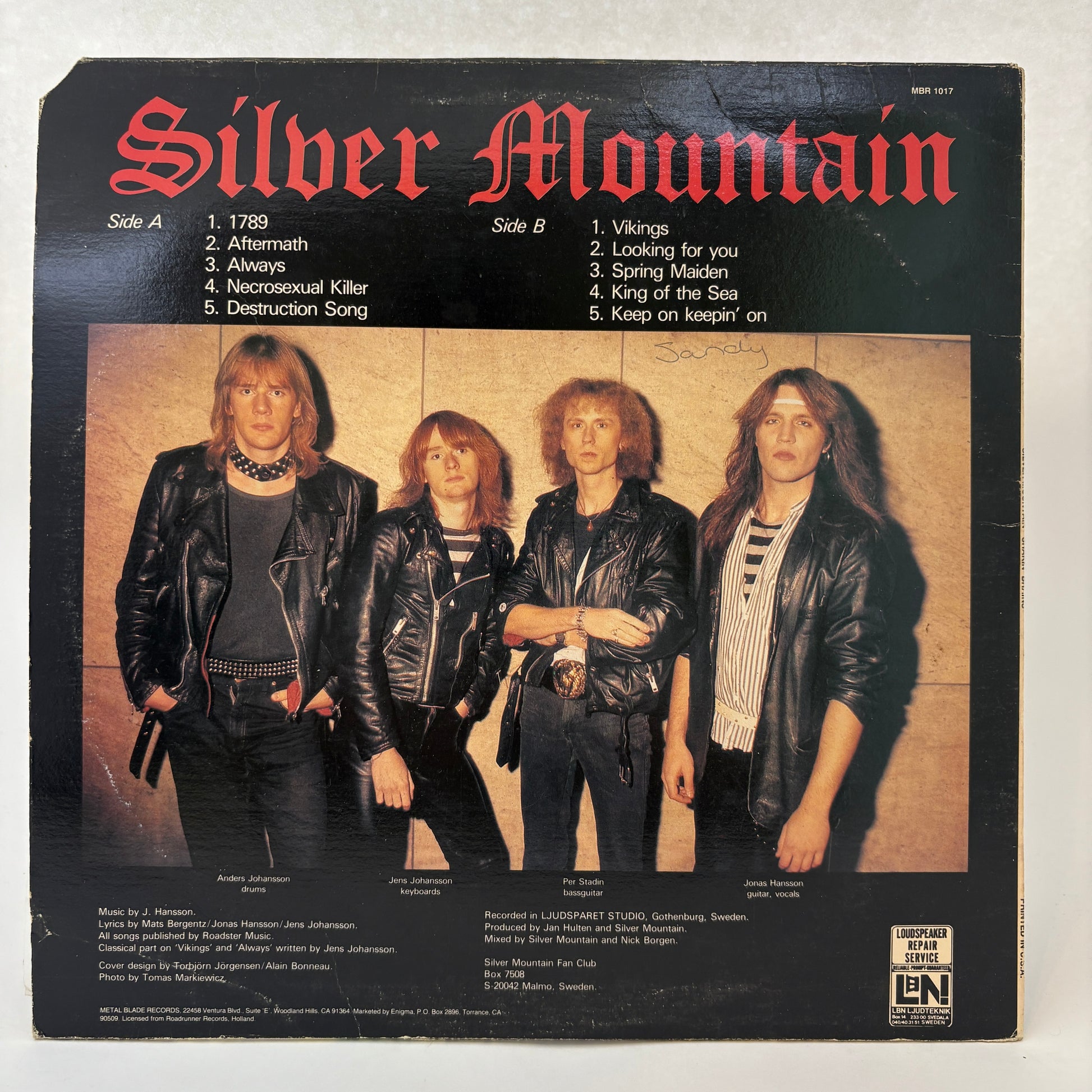Silver Mountain : Shakin' Brains (LP,Album)