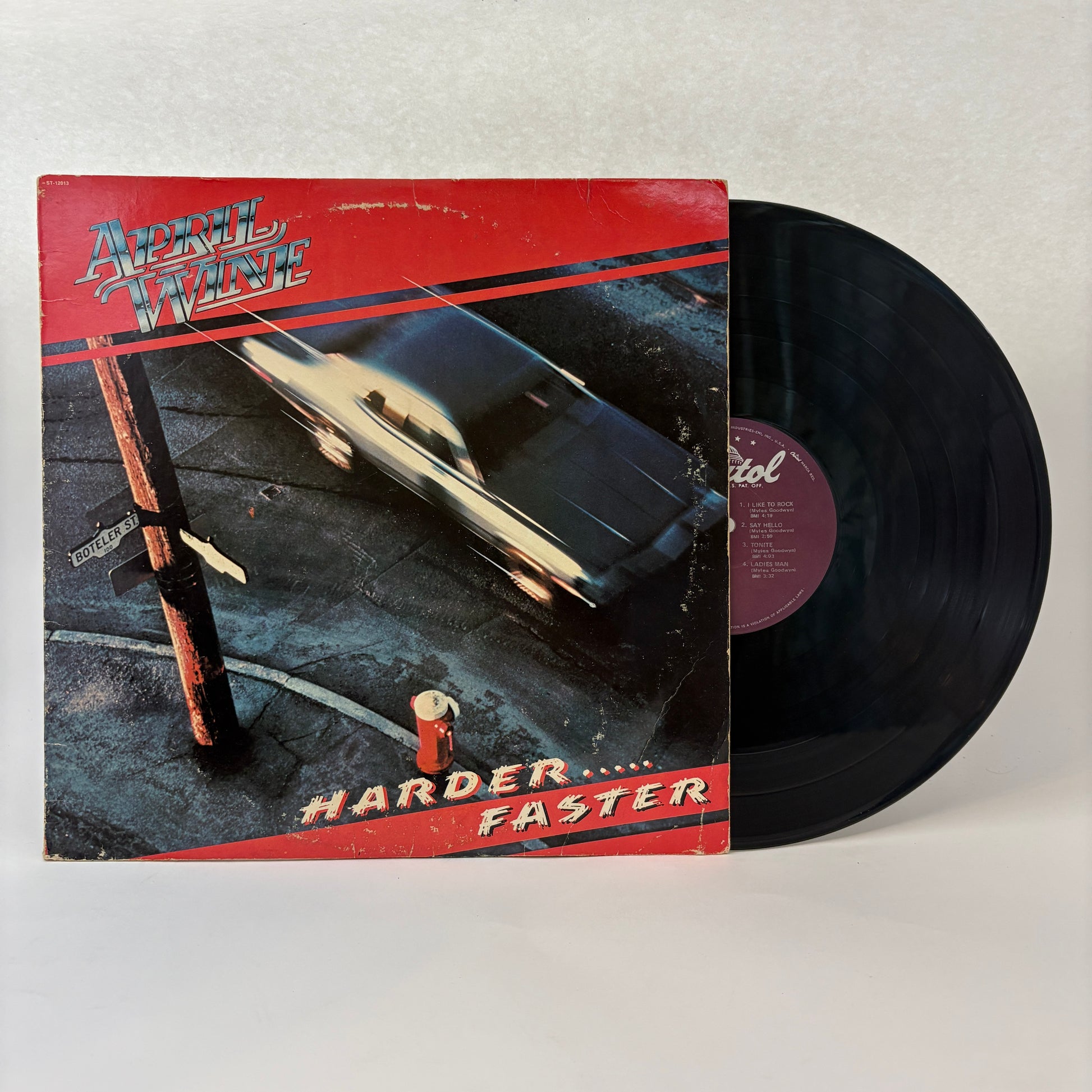 April Wine : Harder.....Faster (LP,Album)
