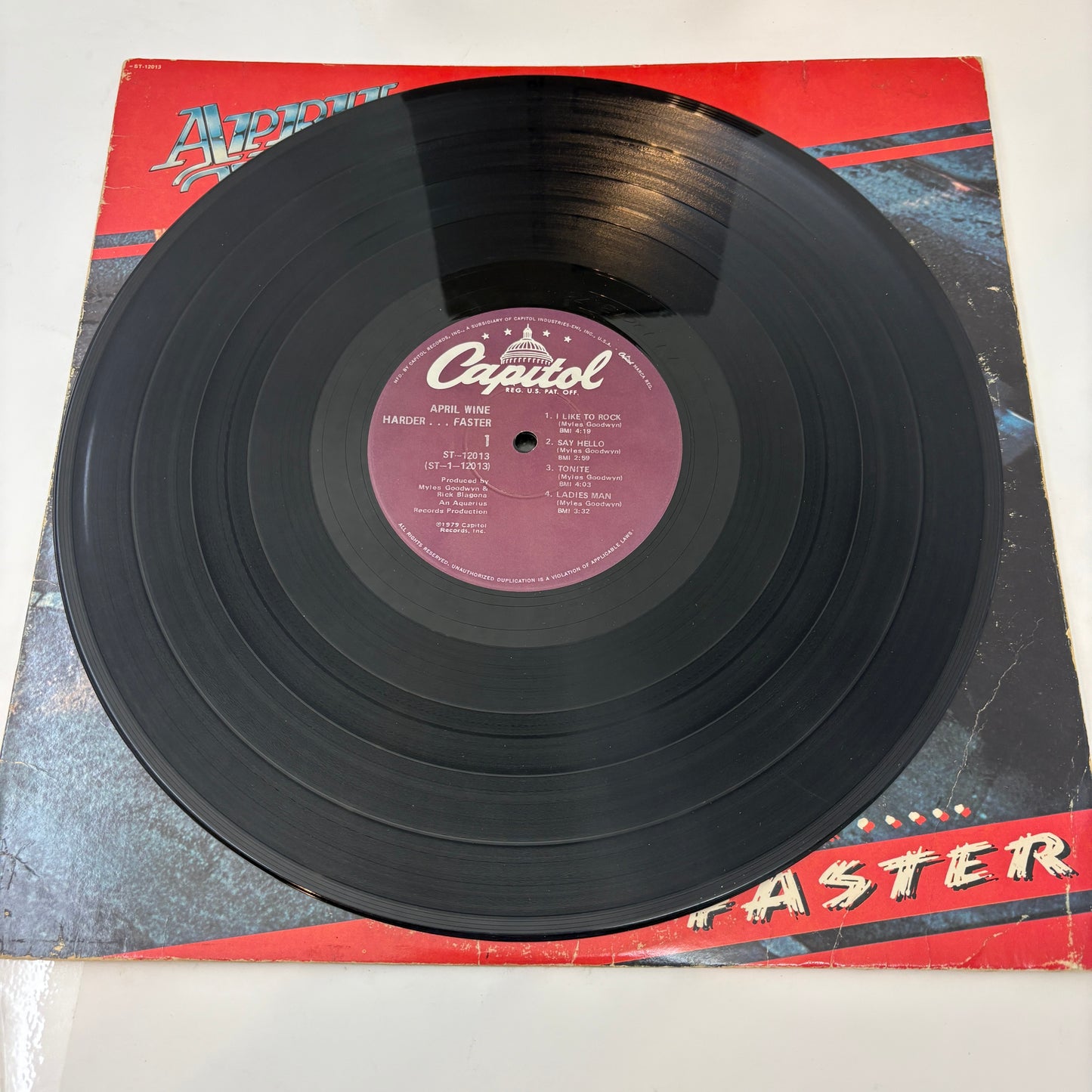 April Wine : Harder.....Faster (LP,Album)