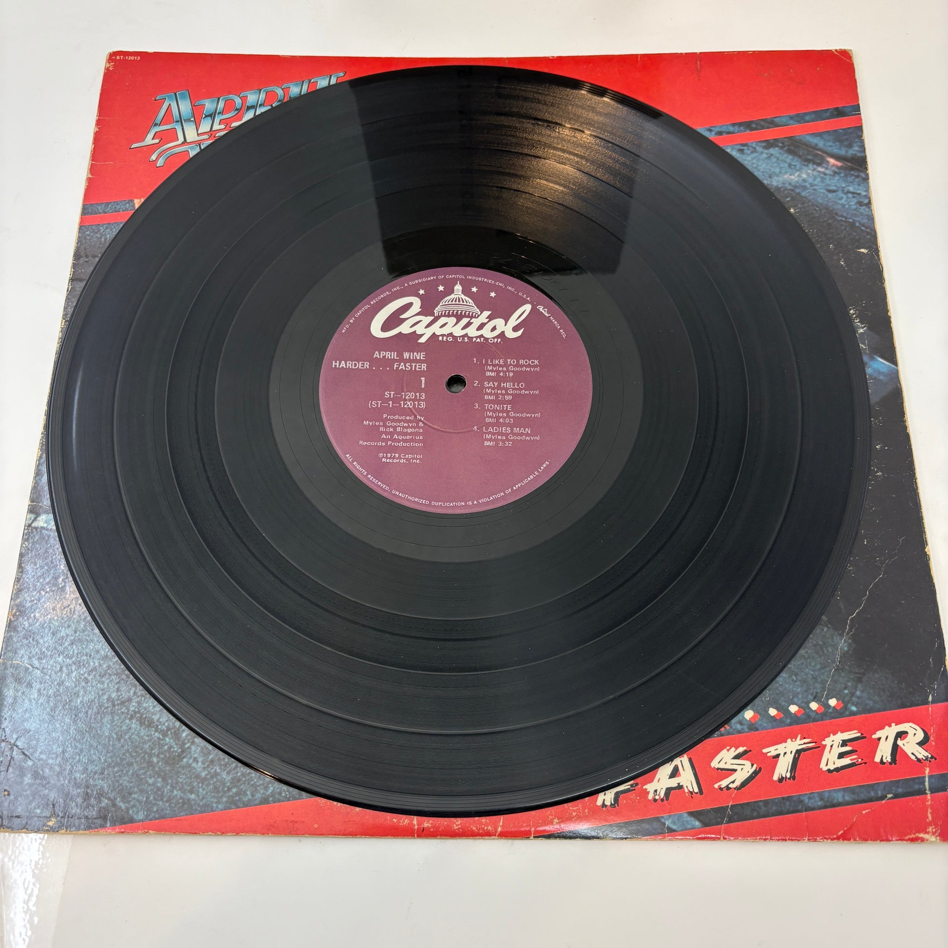 April Wine : Harder.....Faster (LP,Album)