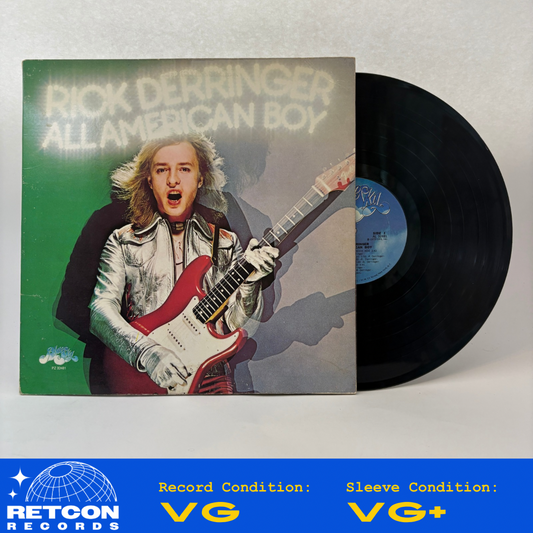 Rick Derringer : All American Boy (LP,Album,Reissue,Stereo)
