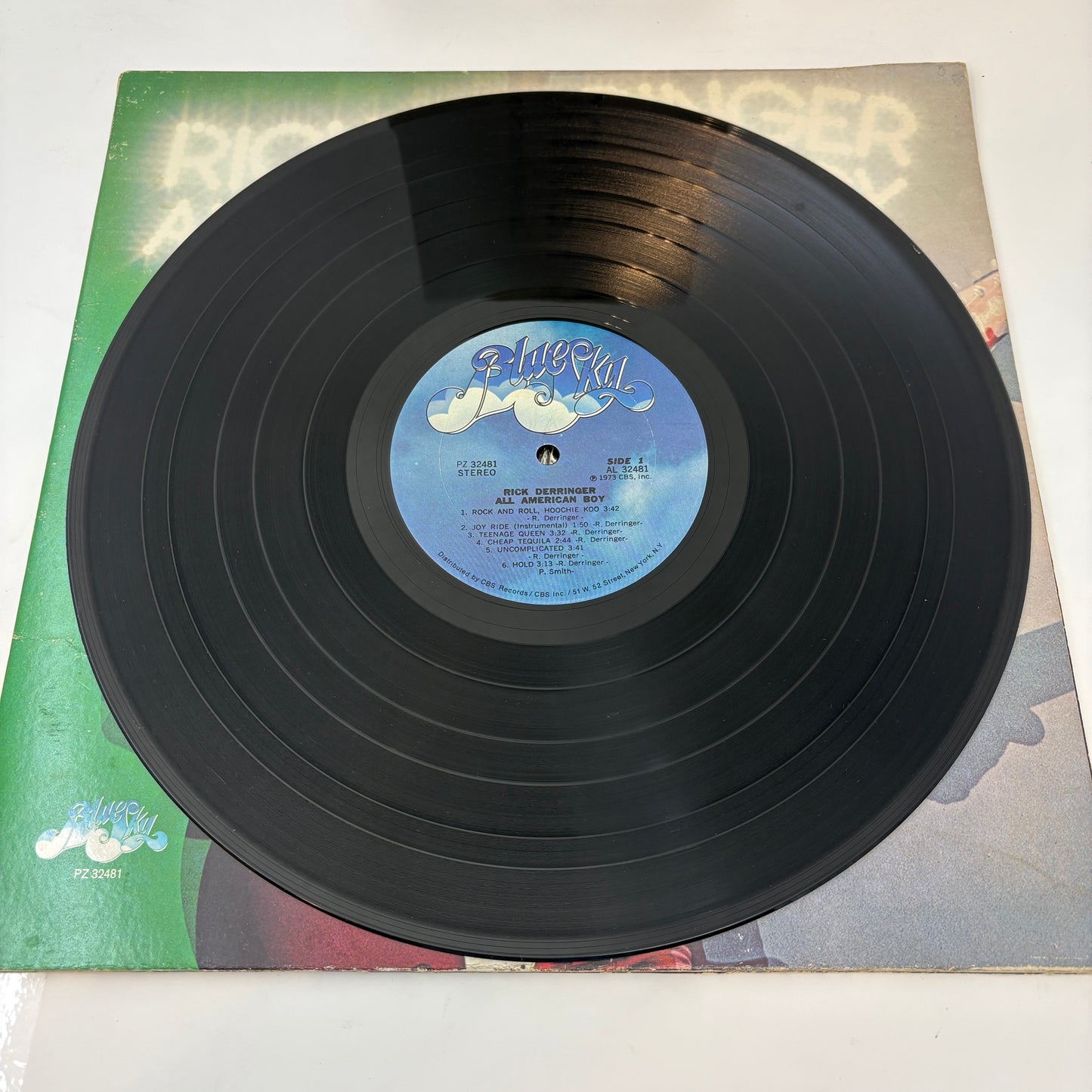 Rick Derringer : All American Boy (LP,Album,Reissue,Stereo)