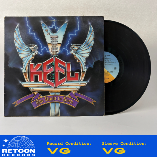 Keel : The Right To Rock (LP,Album)