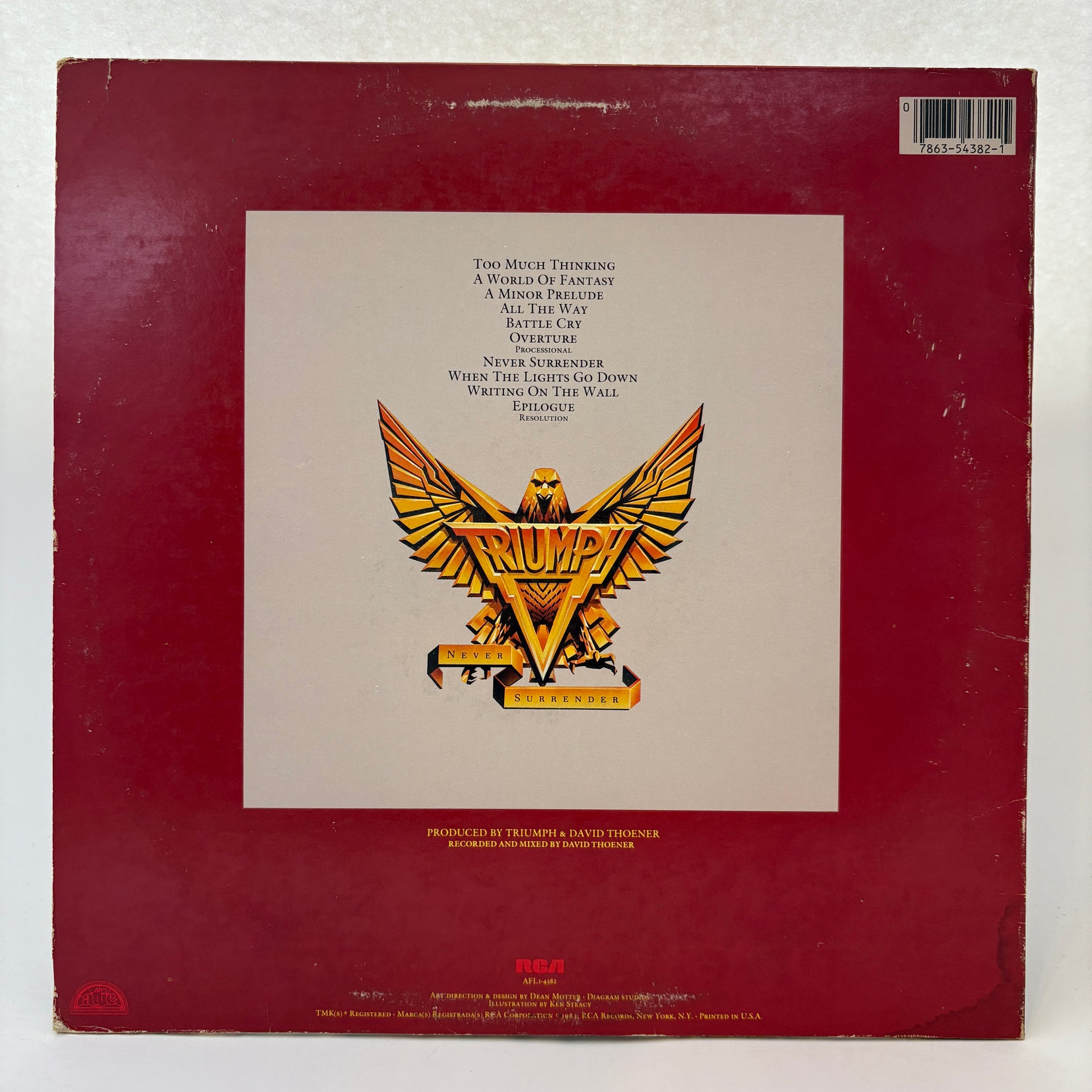 Triumph (2) : Never Surrender (LP,Album)