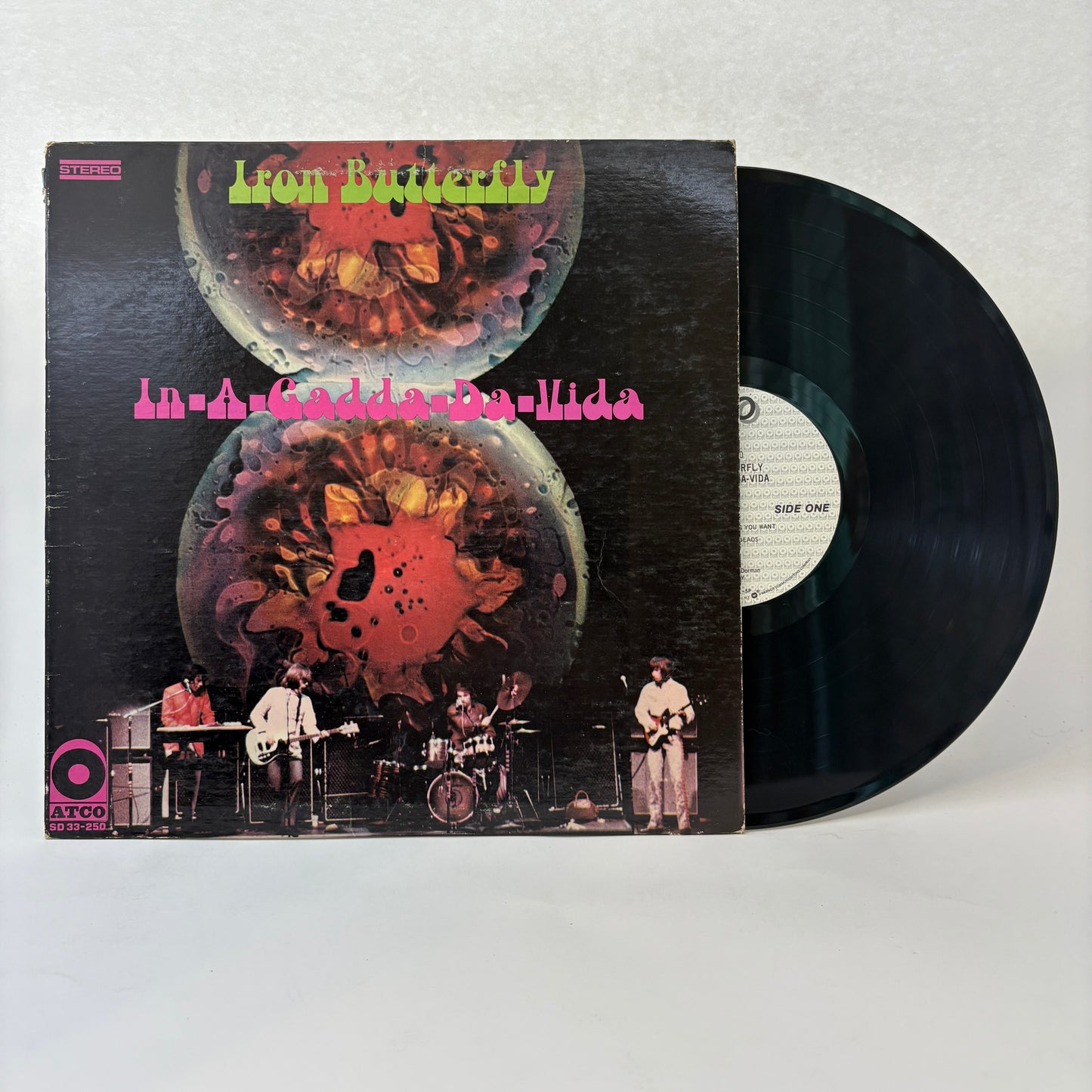 Iron Butterfly : In-A-Gadda-Da-Vida (LP,Album,Misprint,Reissue,Stereo)