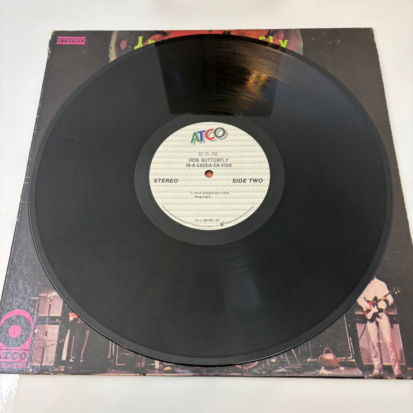 Iron Butterfly : In-A-Gadda-Da-Vida (LP,Album,Misprint,Reissue,Stereo)