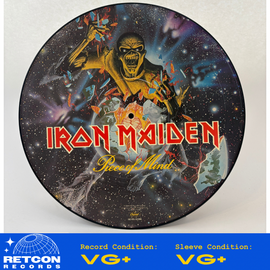 Iron Maiden : Piece Of Mind (LP,Album,Limited Edition,Picture Disc)